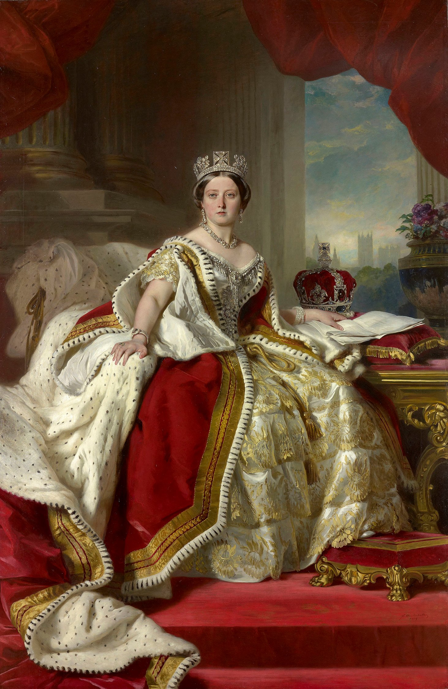 Victoria reigned as Queen of the United Kingdom and Empress of India during the 19th century.