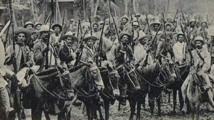 Pasukan berkuda pemberontak semasa perang 1907