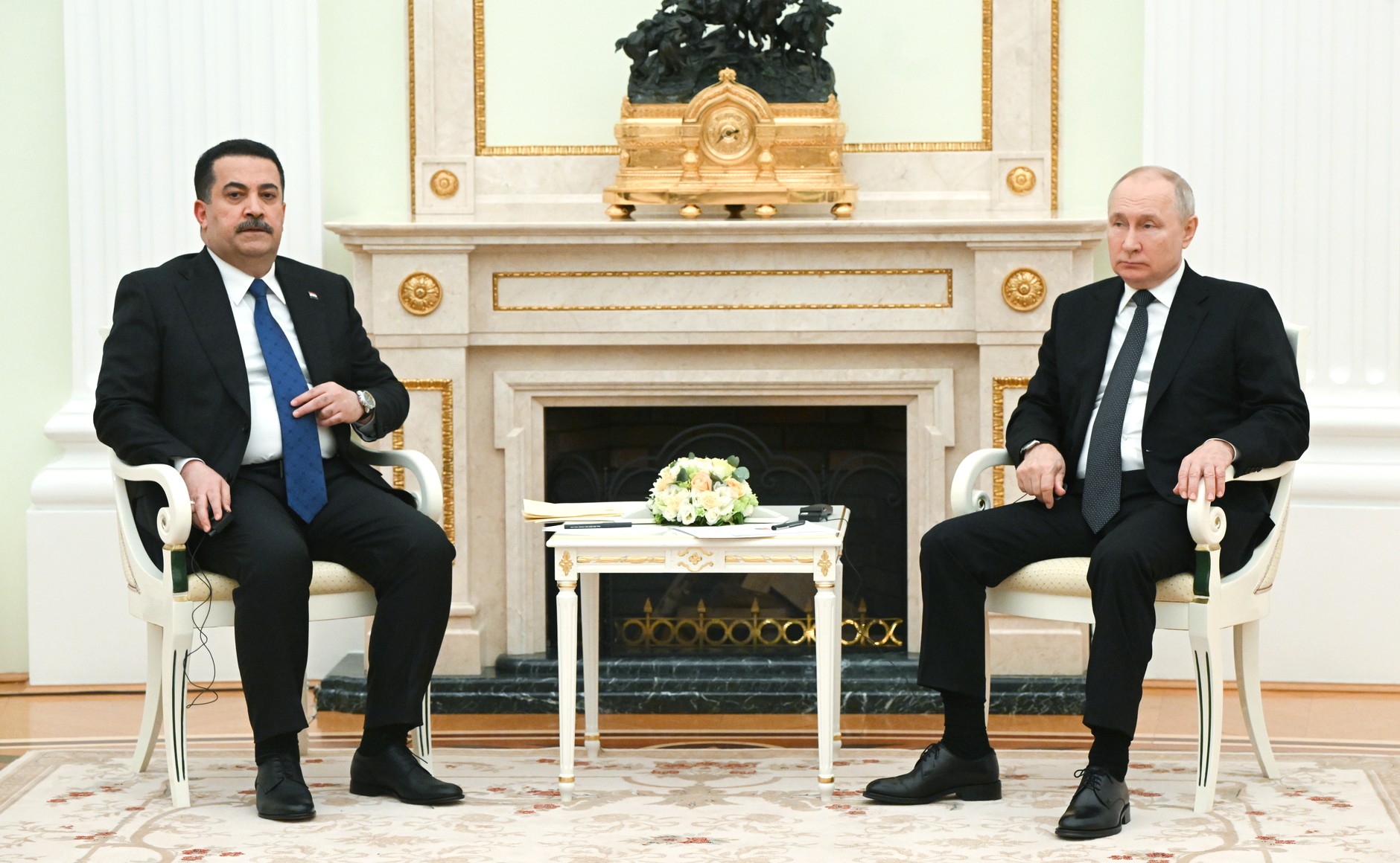 alt=Al-Sudani và Putin