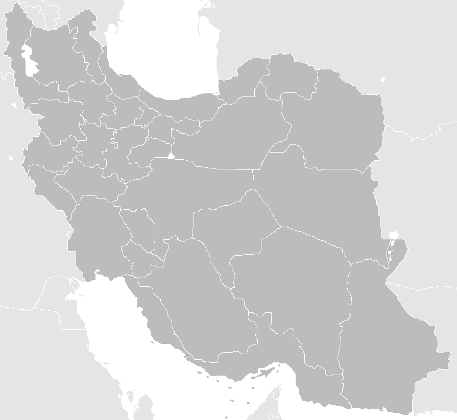 Peta Provinsi-provinsi Iran