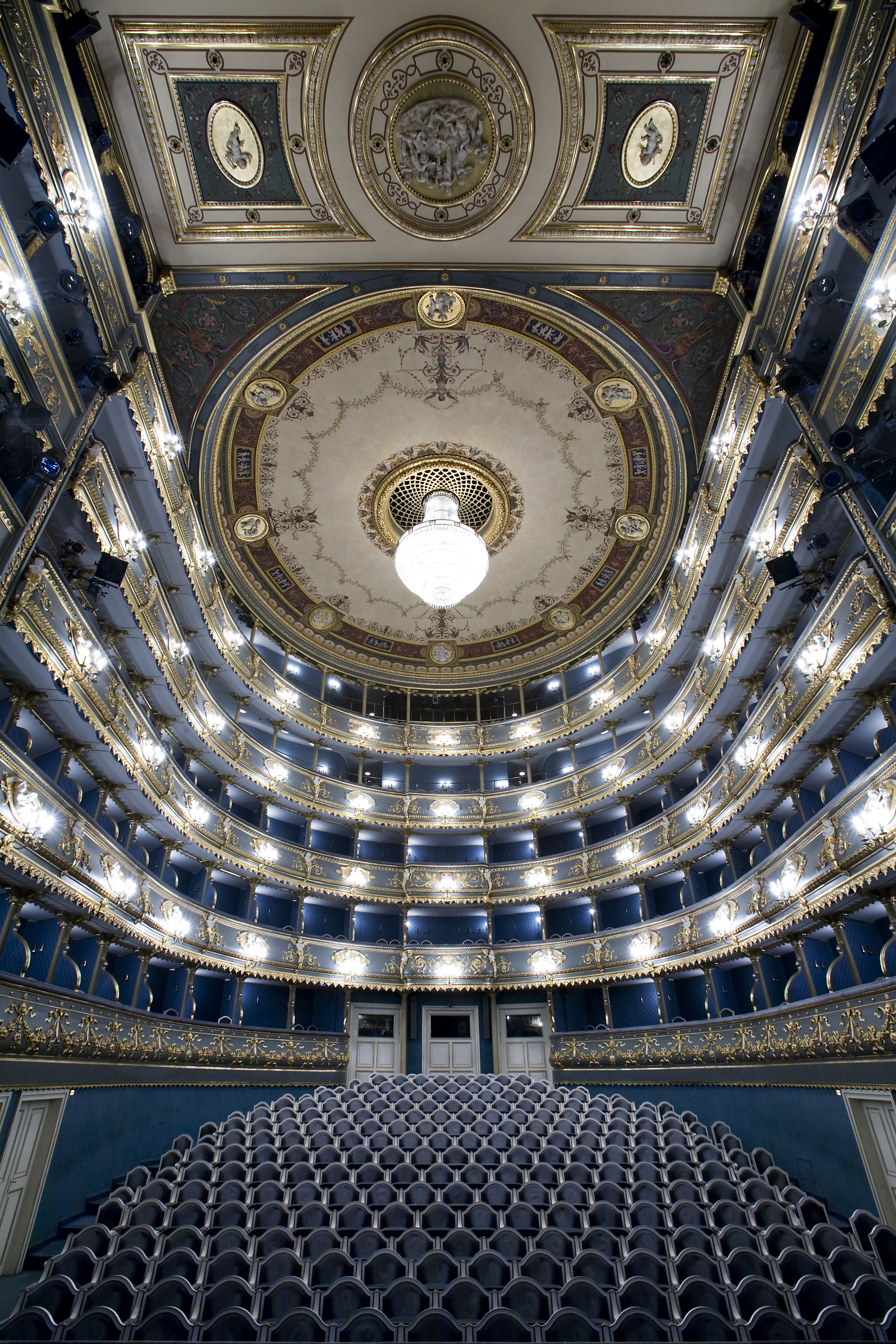 The Estates Theatre in Prague, where Mozart's Don Giovanni premiered.