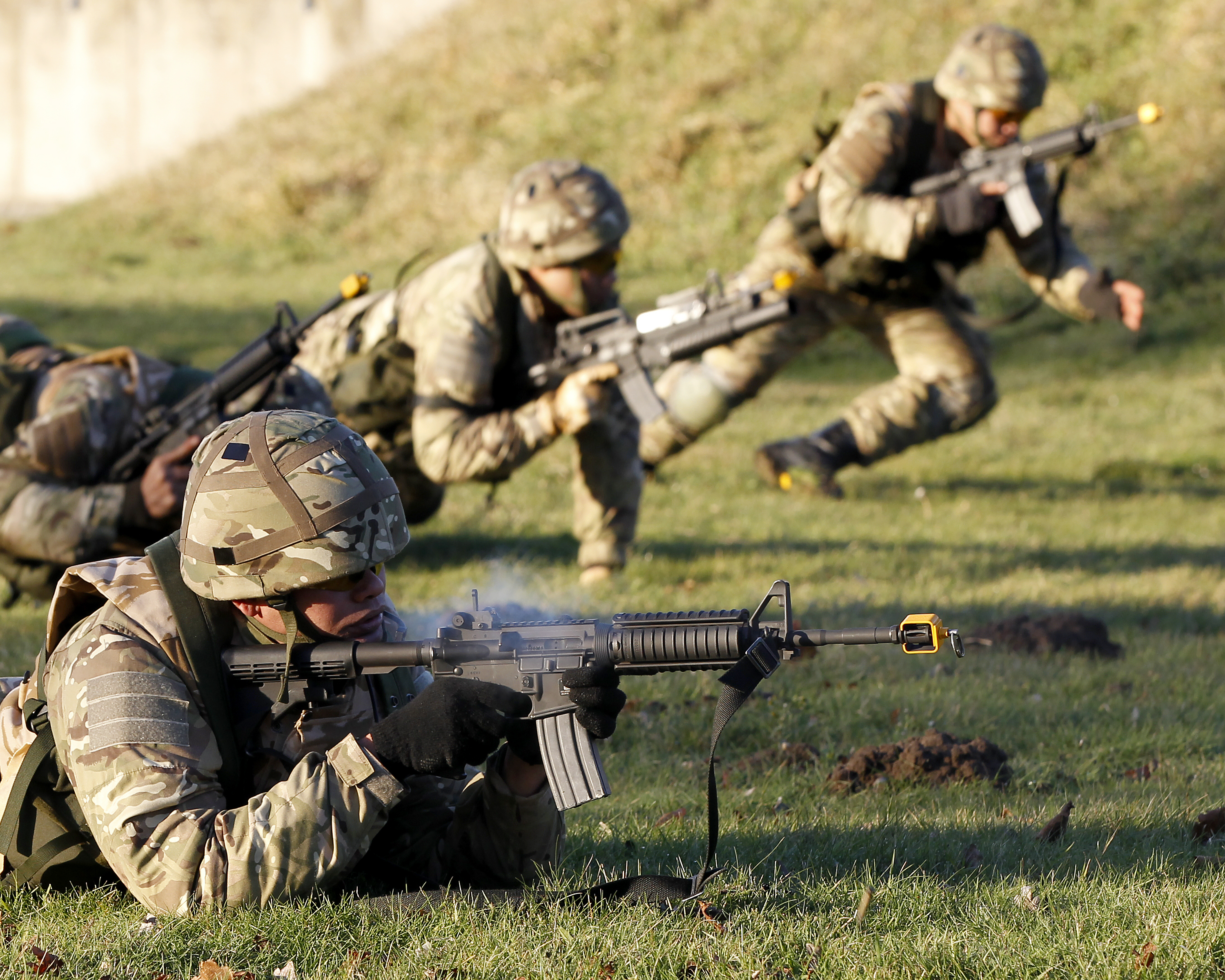 A Tongan soldier during a pre-Afghanistan training exercise.