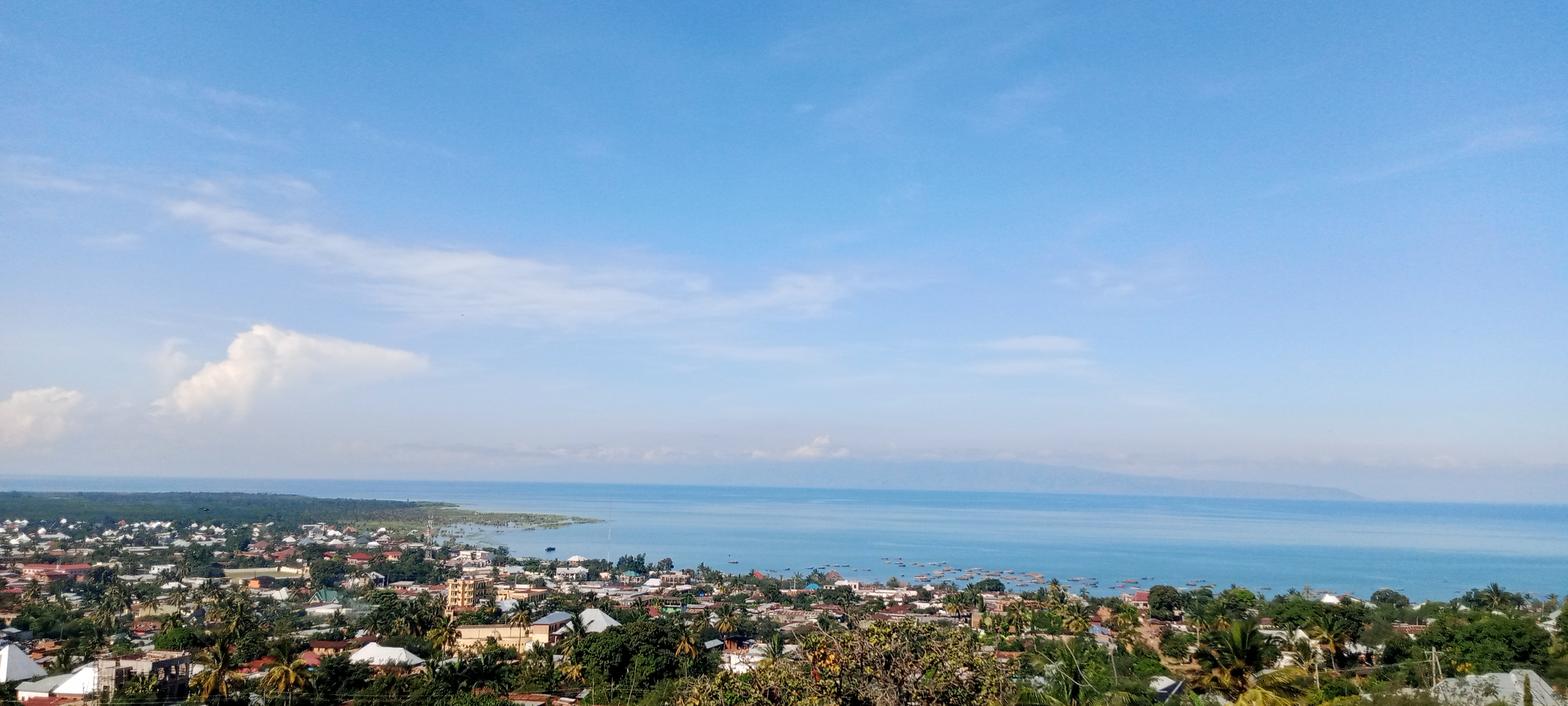 Một góc thị trấn Rumonge.