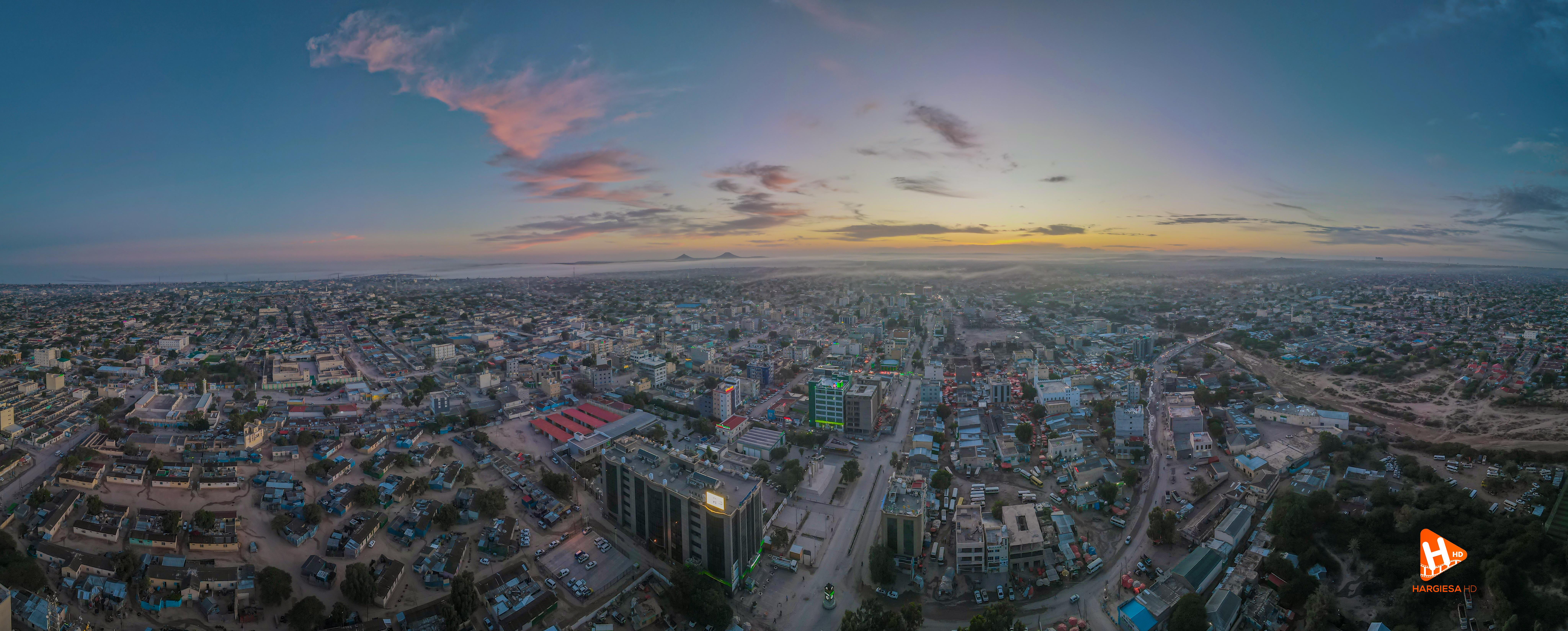 Aerial view of Hargeisa