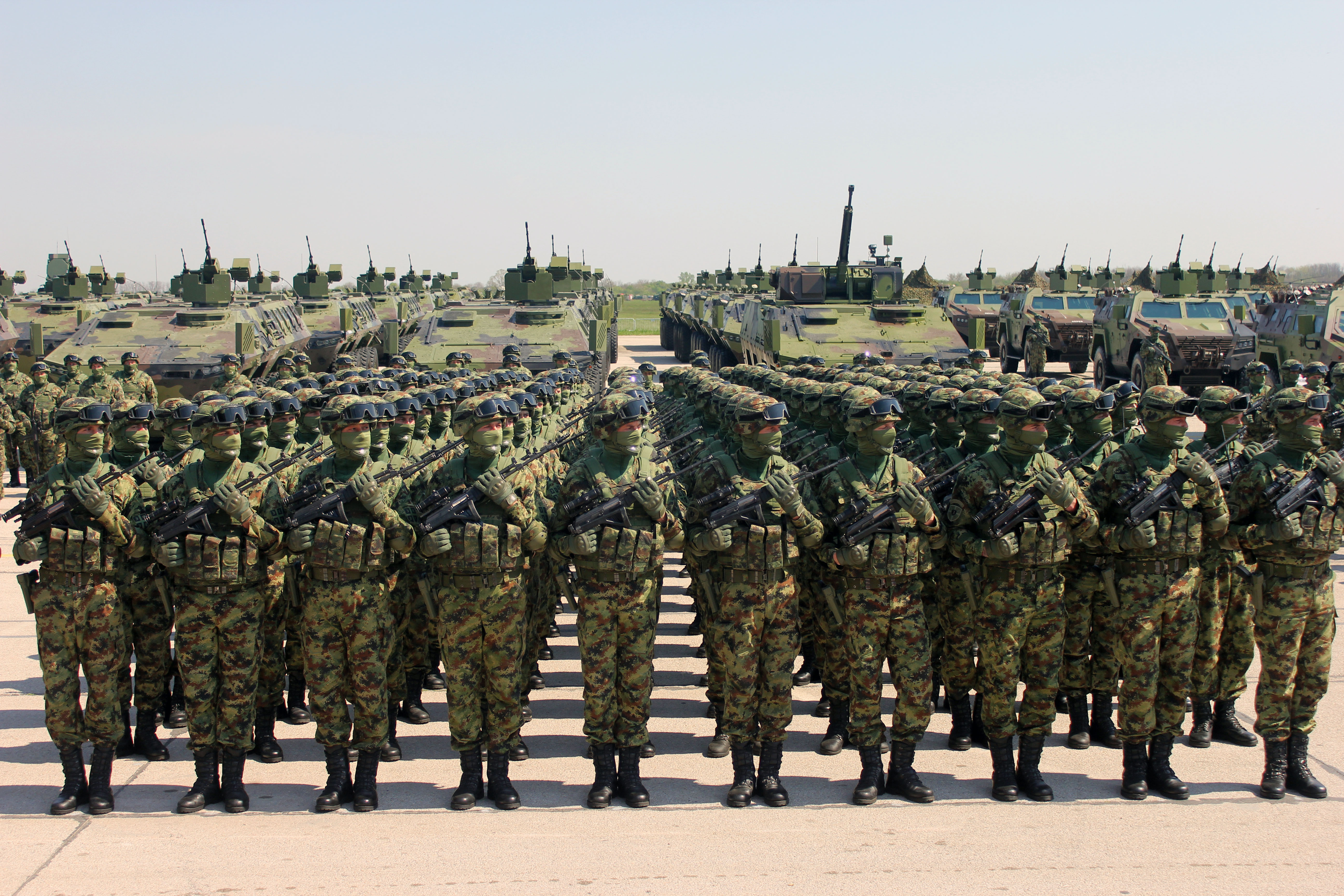 Pasukan khusus brigade ke-4 Angkatan Darat Serbia