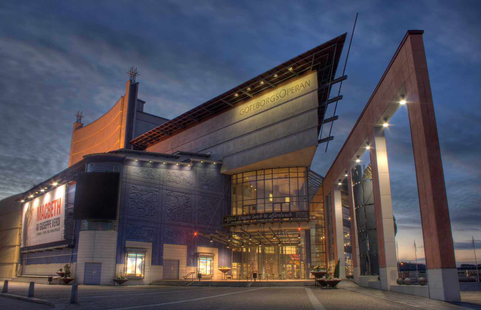 The Gothenburg Opera House.