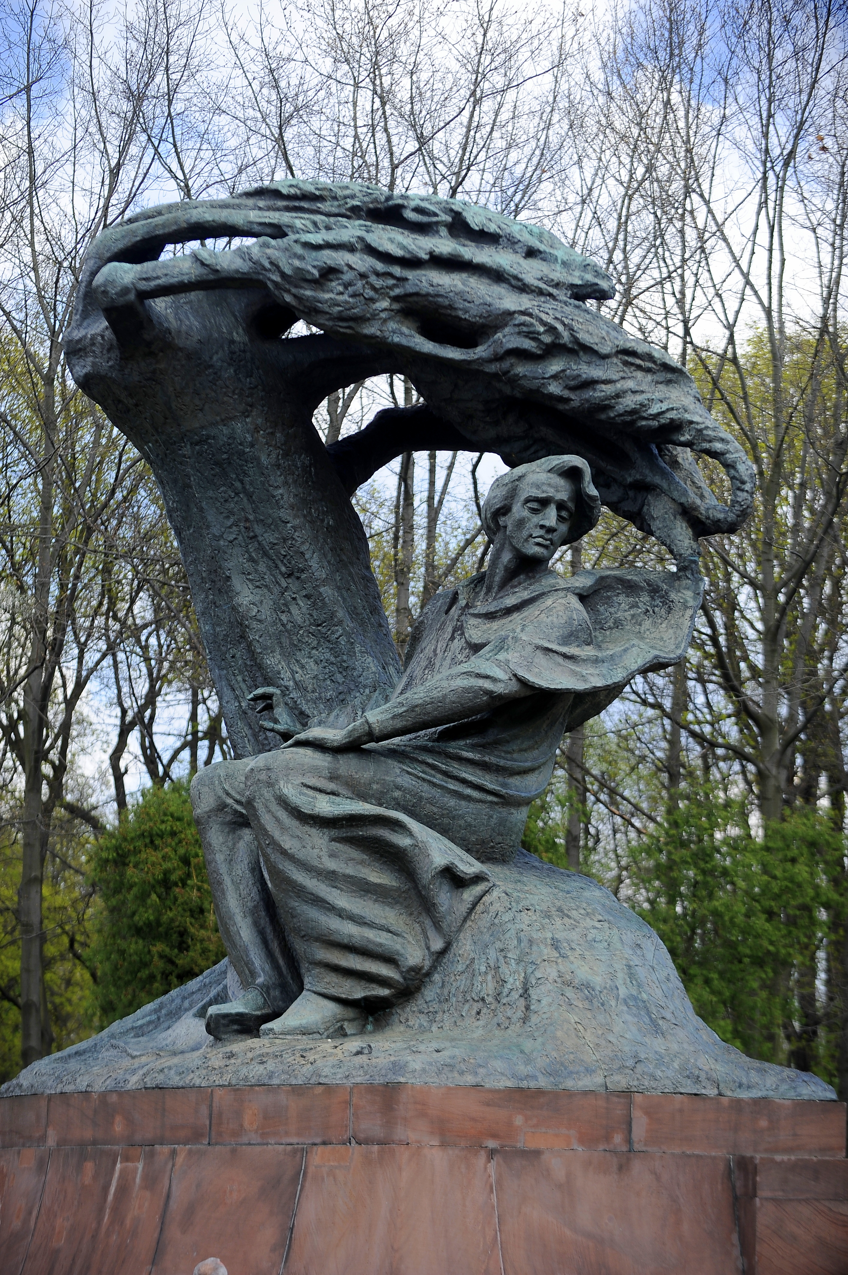 Monumen Fryderyk Chopin di Warsawa