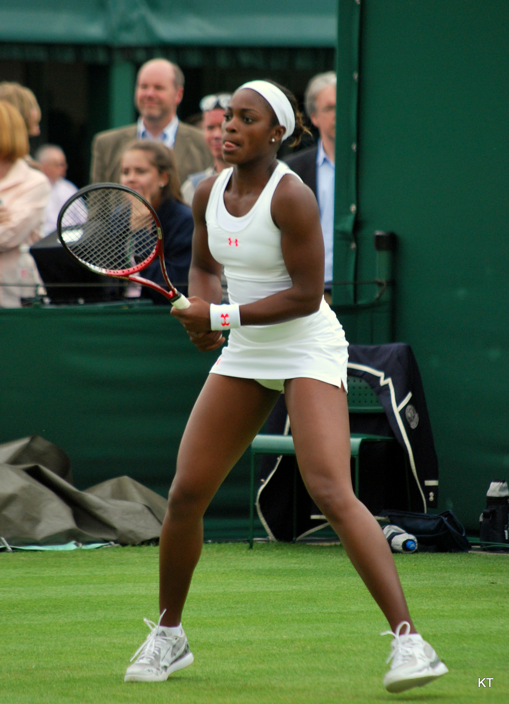 Stephens at the 2012 Wimbledon Championships.