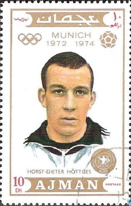 Horst-Dieter Höttges in 1971.