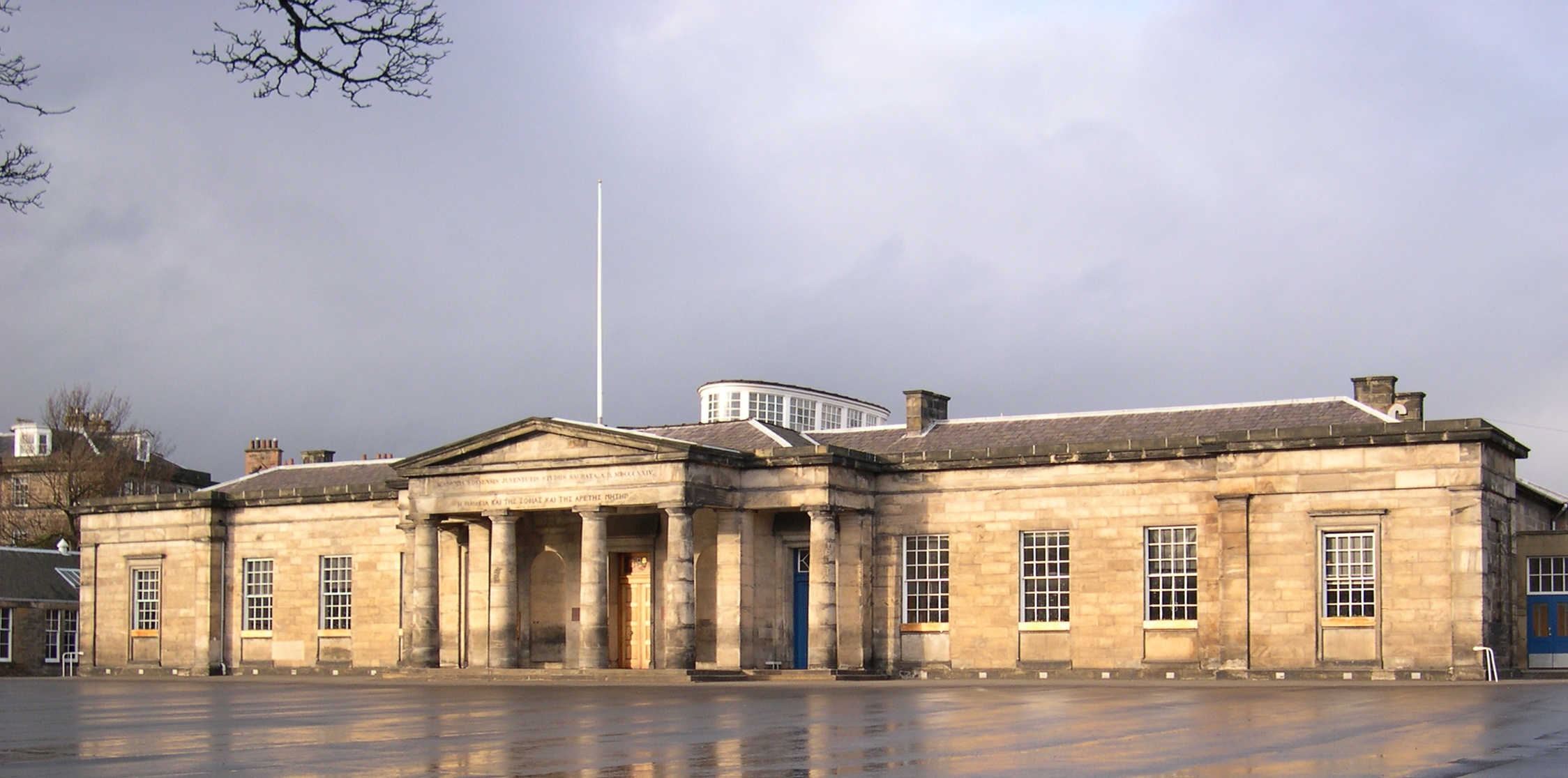 Edinburgh Academy, where Maxwell began his formal schooling.