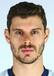 Bruno Rezende playing for an Italian club in 2018.