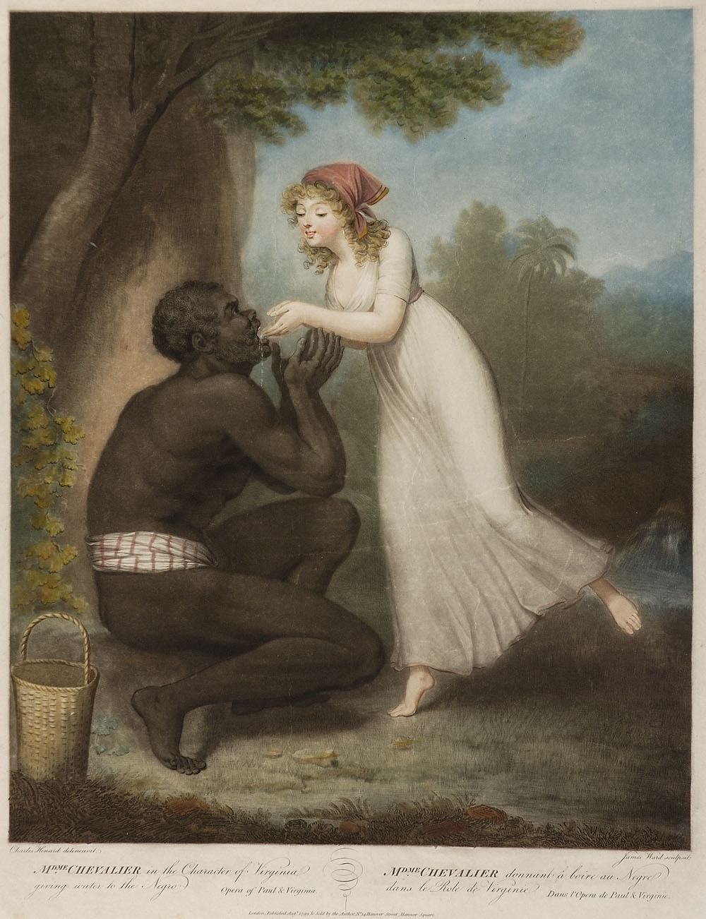 Madame Chevalier in the Character of Virginia, 1799
