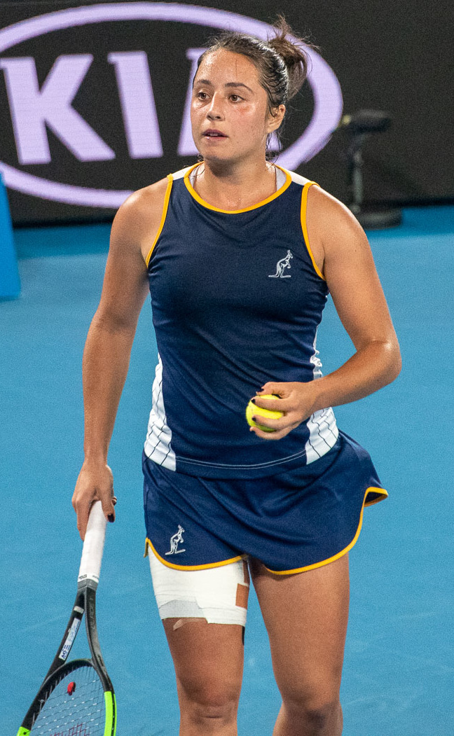 Elisabetta Cocciaretto at the 2020 Australian Open