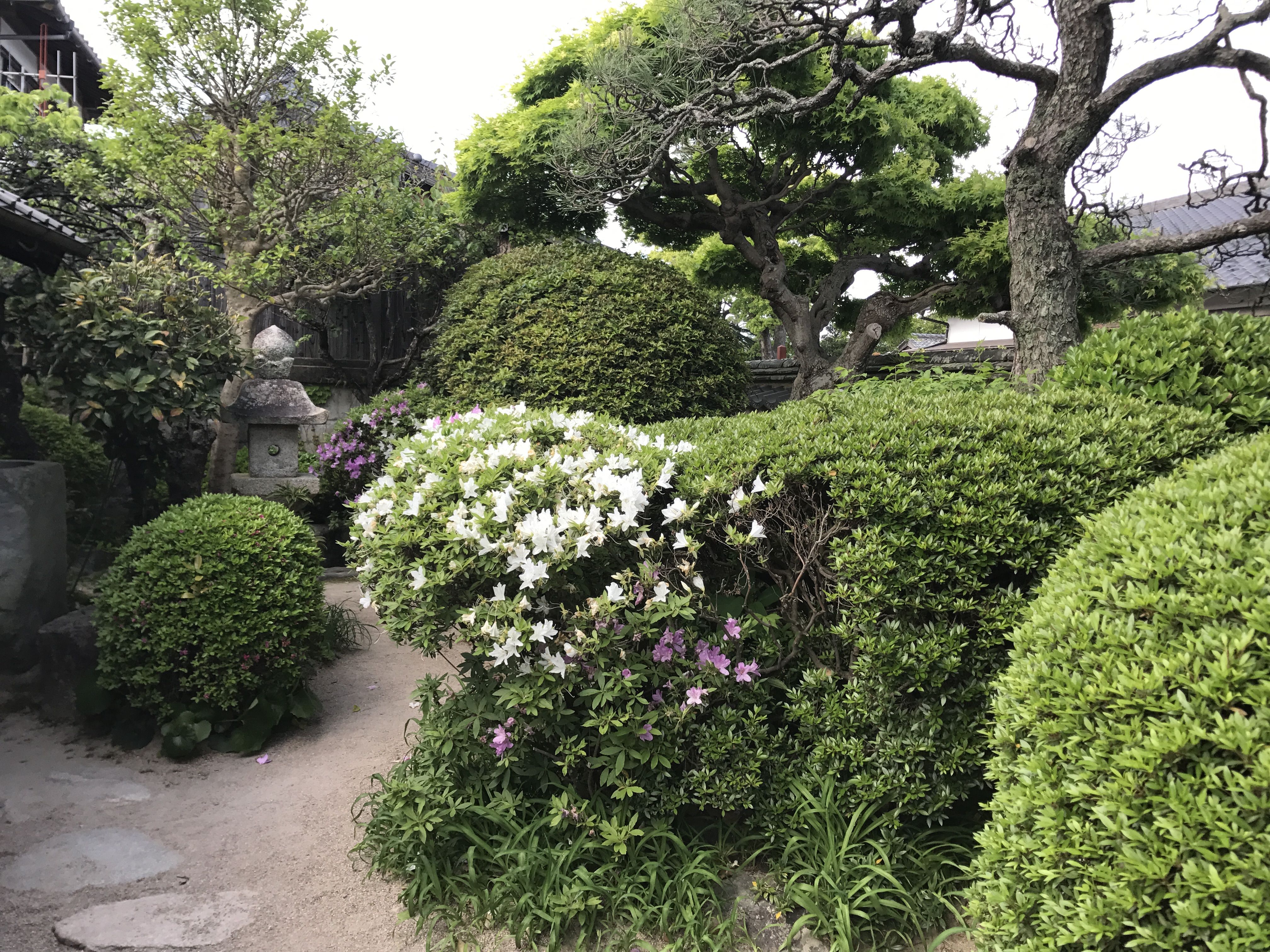 高杉晋作生誕地の庭園