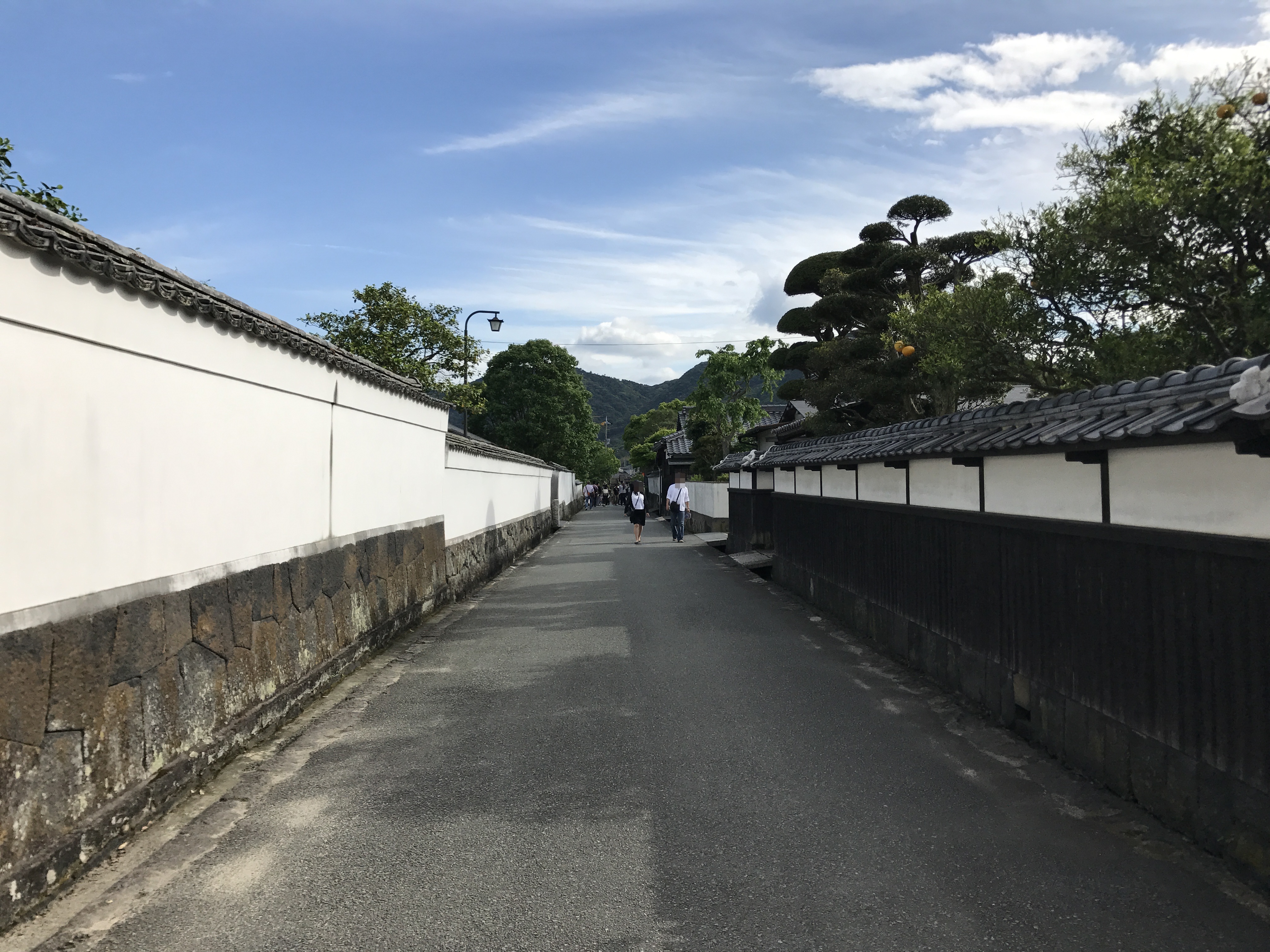高杉晋作生誕地近くの菊屋横丁