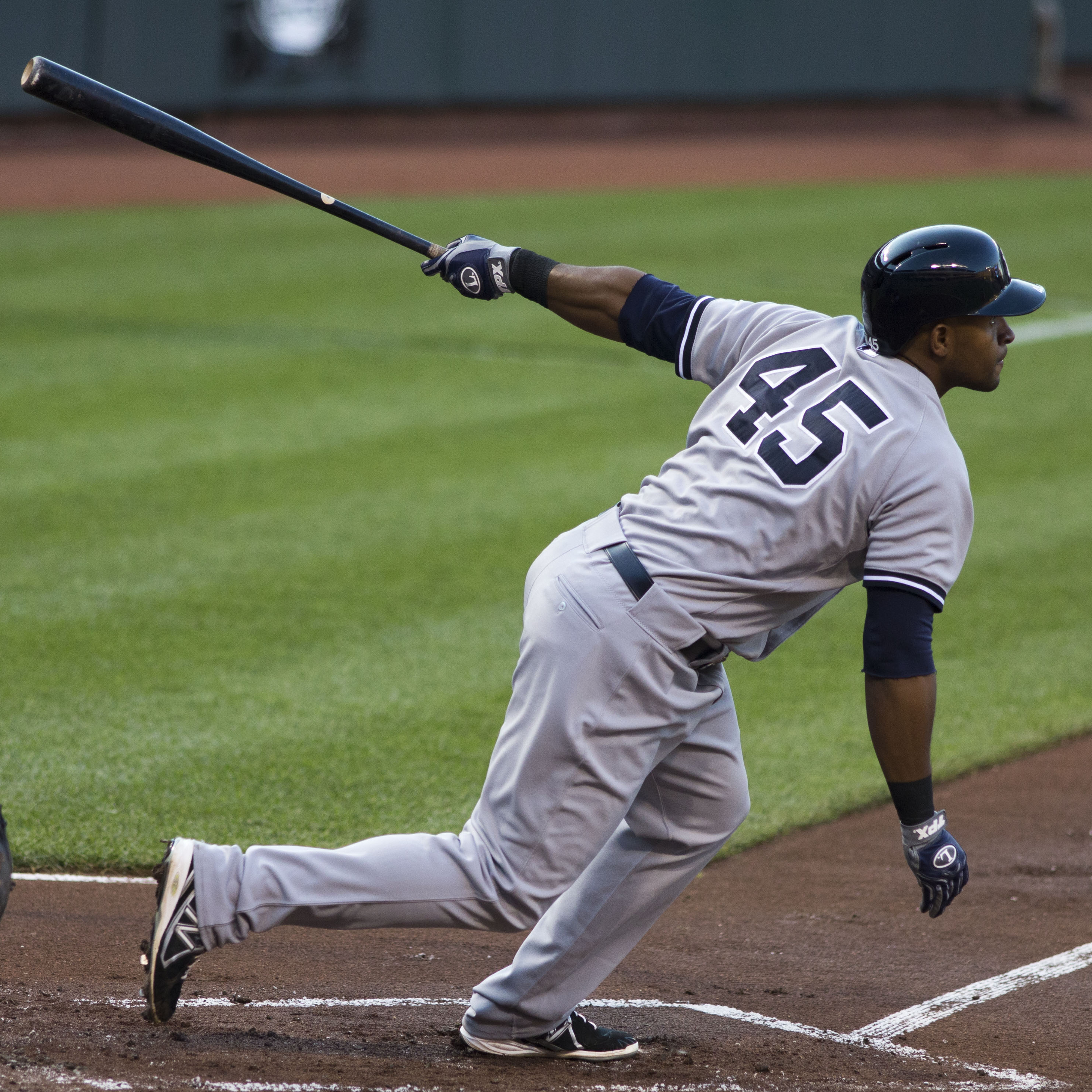 2013년 뉴욕 양키스 시절의 조일로 알몬테.