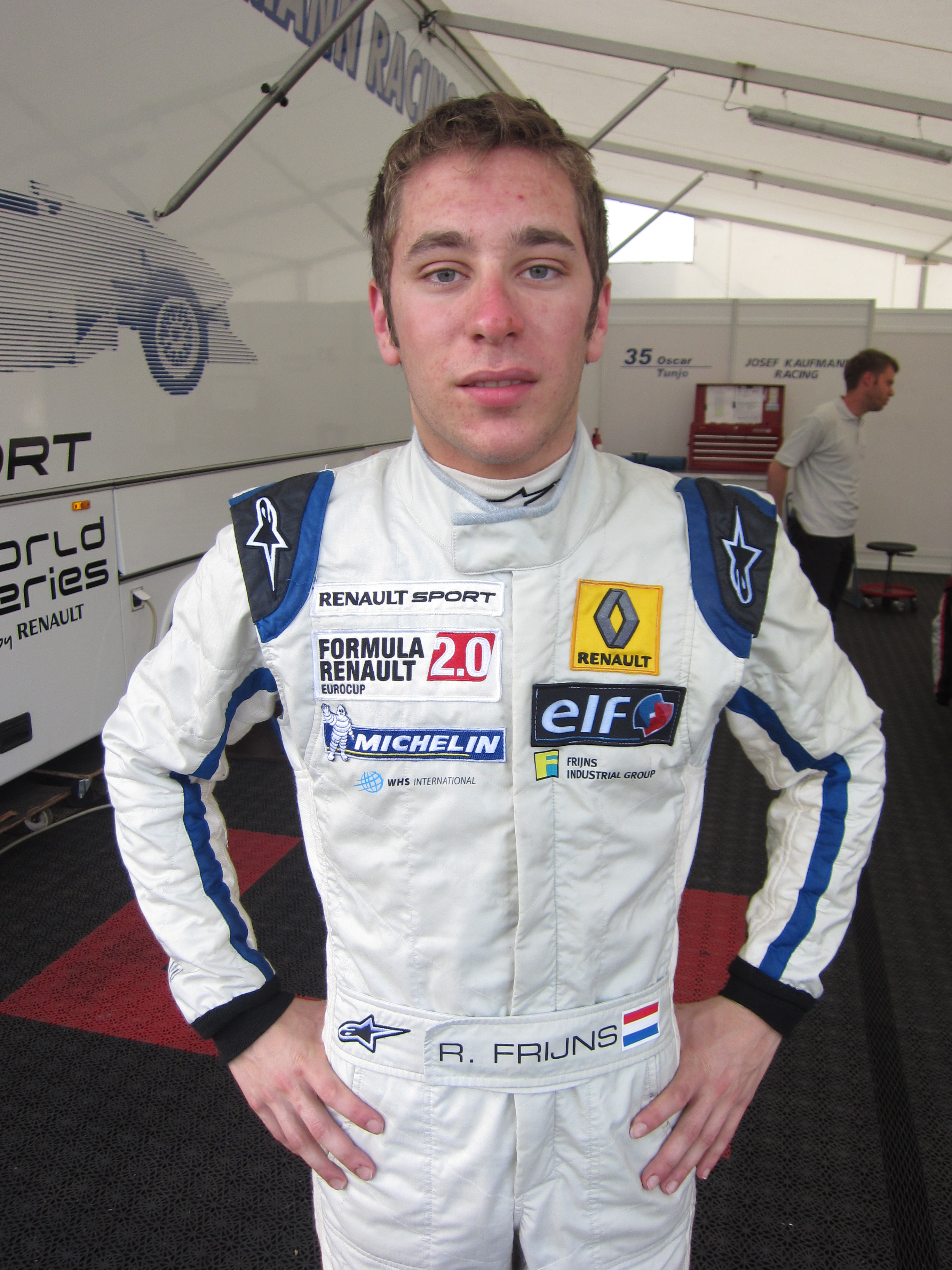Frijns in 2011 at Hockenheimring
