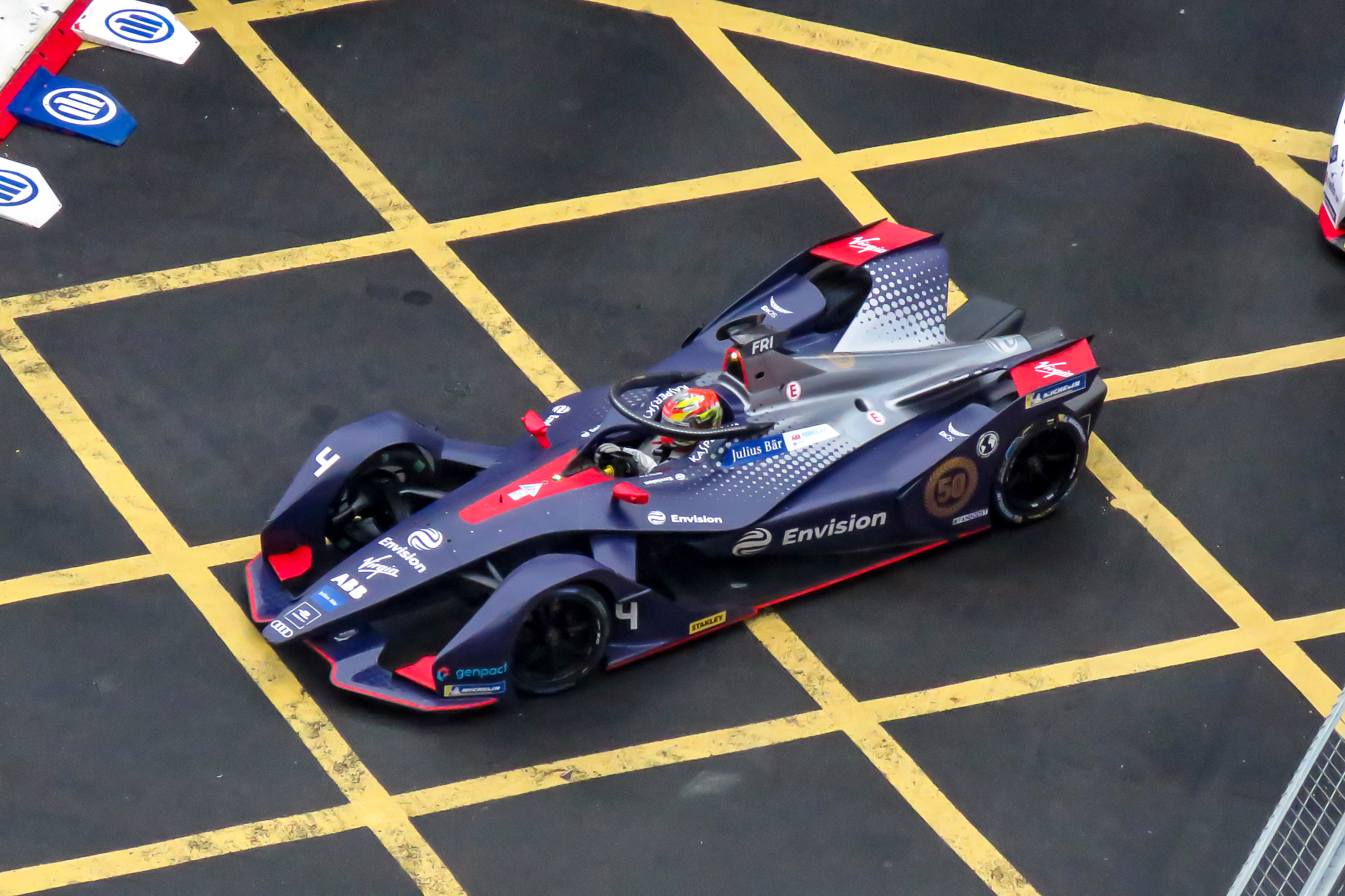 Frijns during the 2019 Hong Kong ePrix