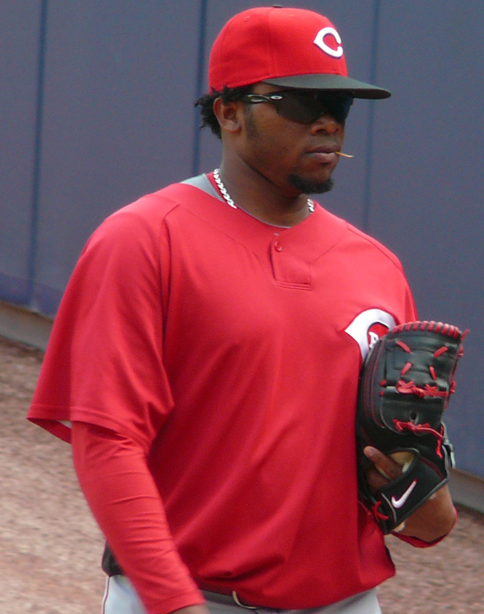 Cueto trong màu áo Cincinnati Reds năm 2009