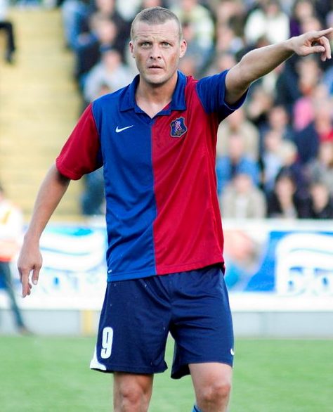 Serhiy Zakarlyuka in action during his playing career