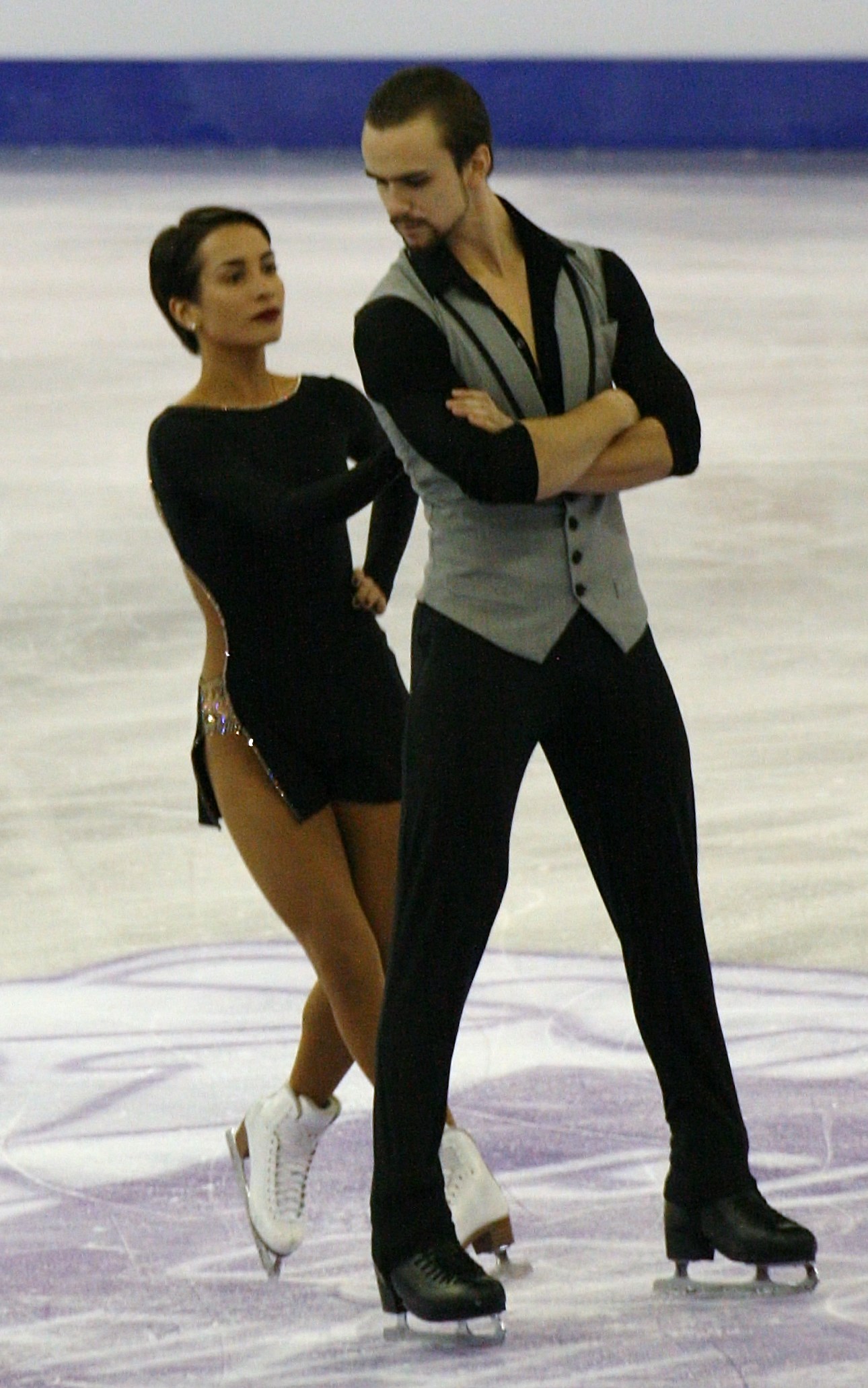 2015-16 ISU 그랑프리 파이널의 스톨보바와 클리모프