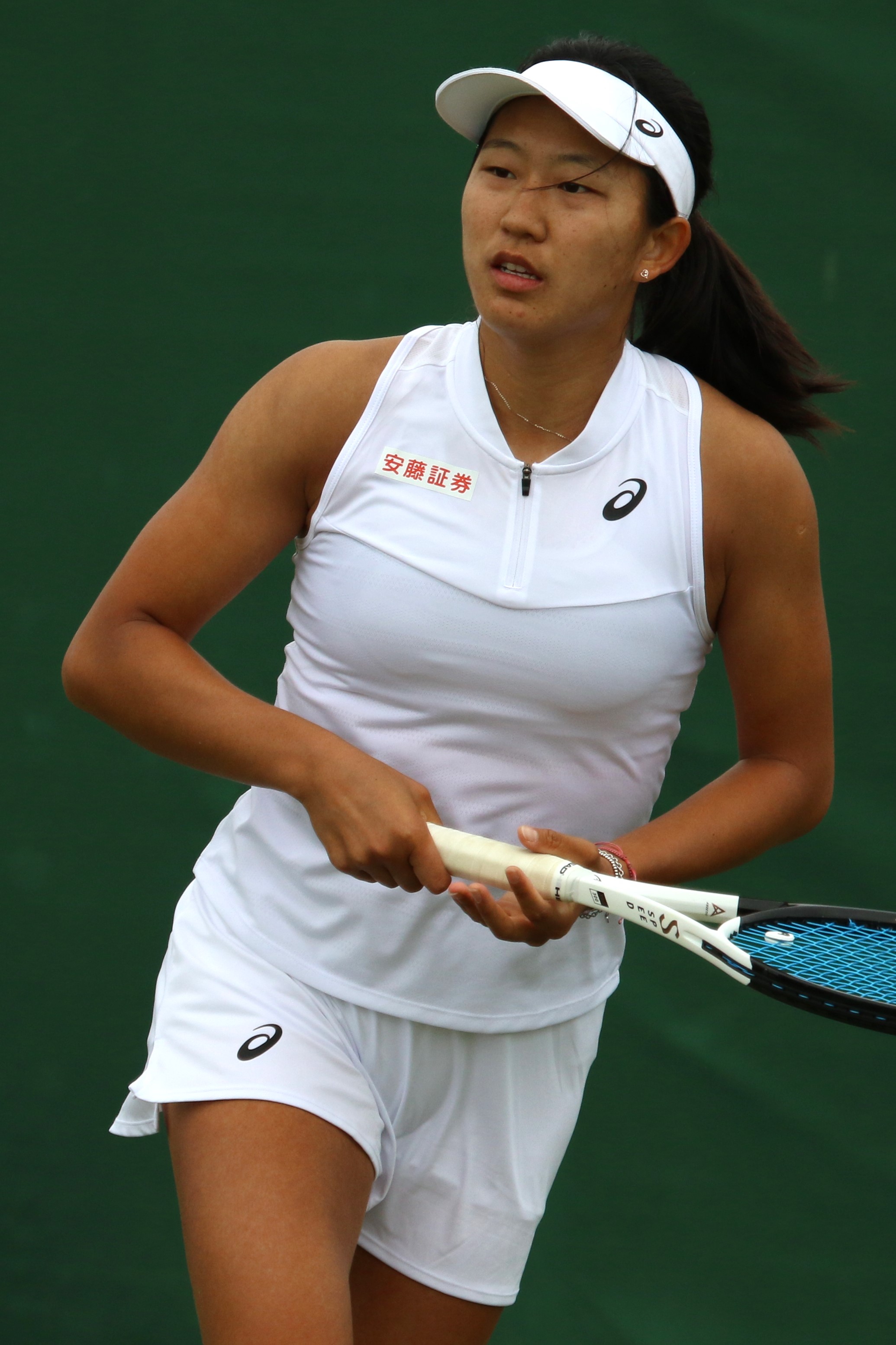 Uchijima at the 2023 Wimbledon Championships