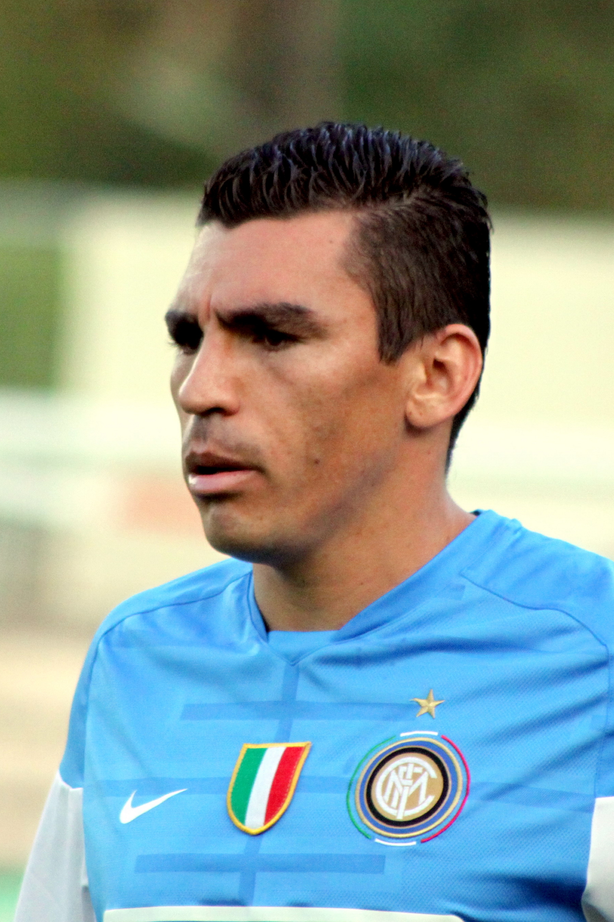 ลูซียูกำลังฝึกซ้อมกับอินเตอร์มิลาน