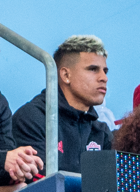Erickson Gallardo during his time with Toronto FC (2020)