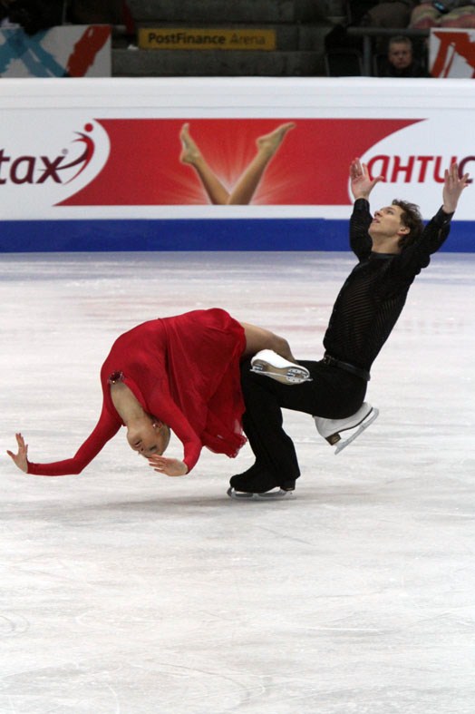 2011年欧州選手権でのボブロワとソロビエフ