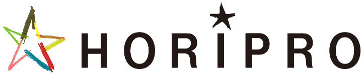 Logo Horipro, agensi yang menemukan bakat Itsumi Osawa.