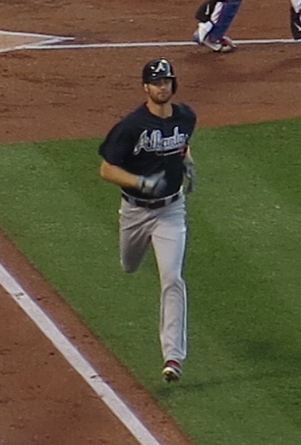 Gant trong màu áo Atlanta Braves năm 2016.
