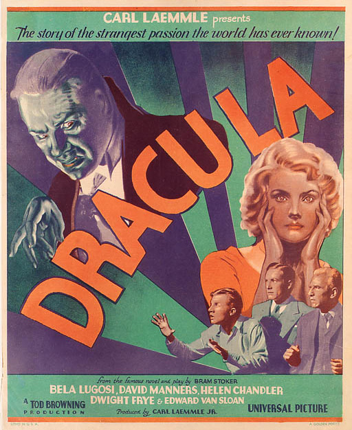 Dracula window card