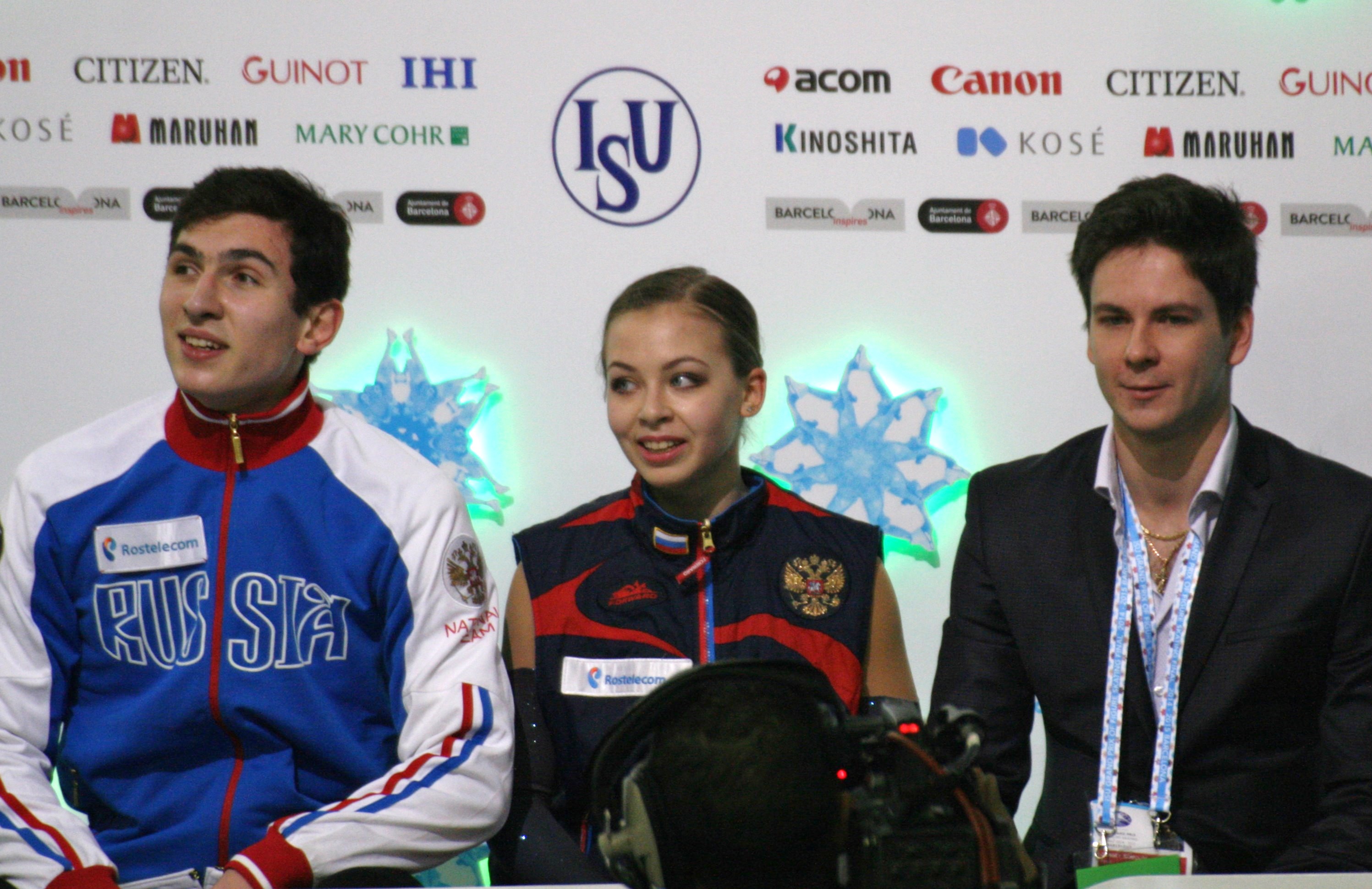 Daria Beklemisheva in December 2014.