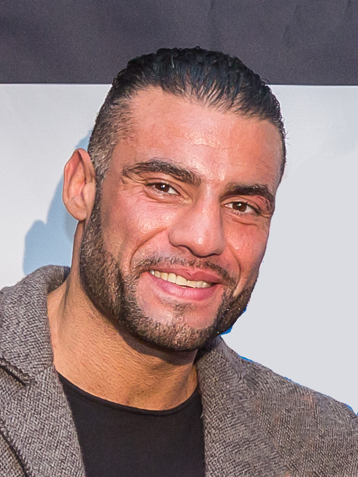 Mahmoud Charr at the Kölner Charity Sports Night in 2017.
