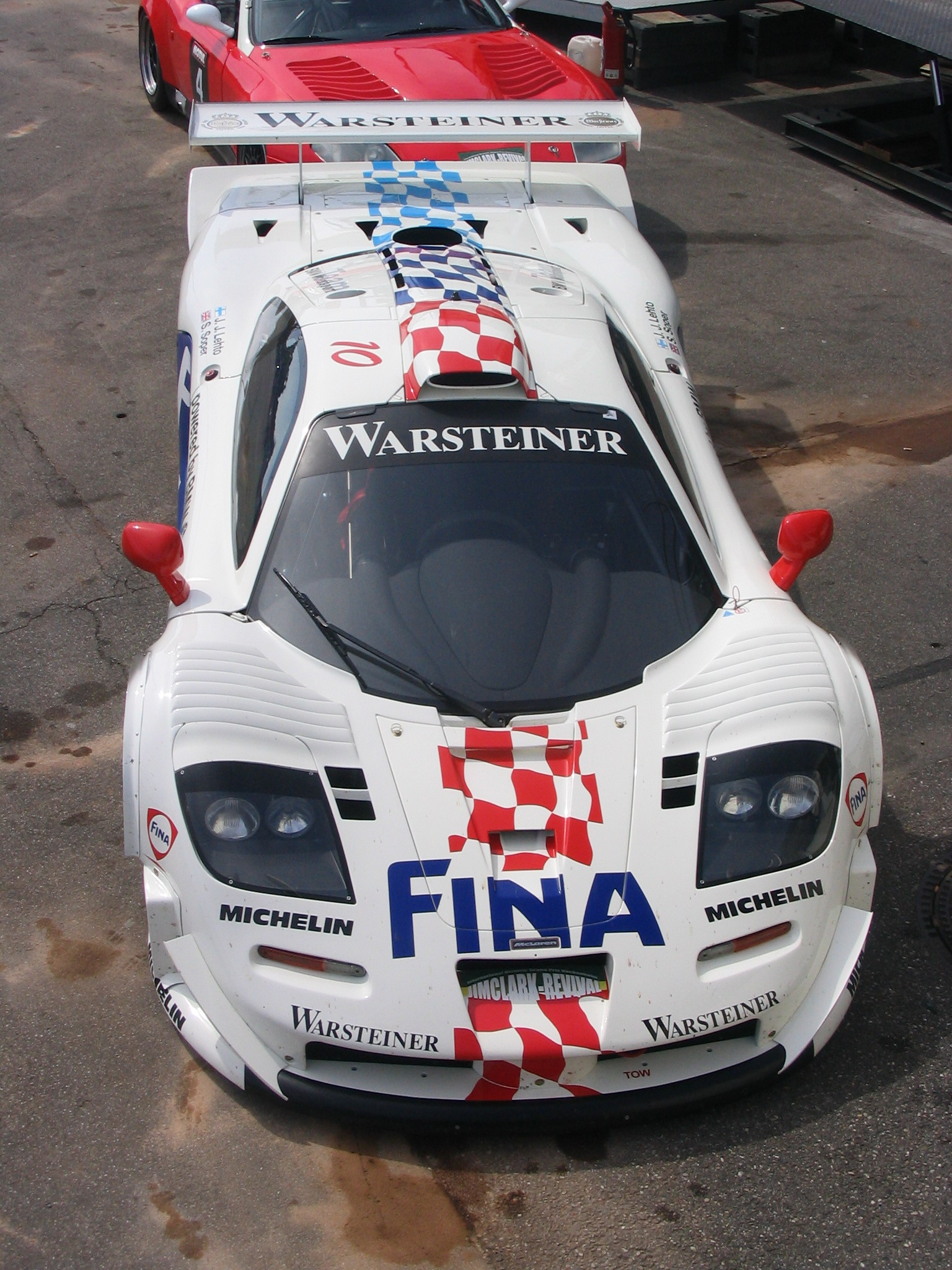 An ex-Lehto McLaren F1 GTR