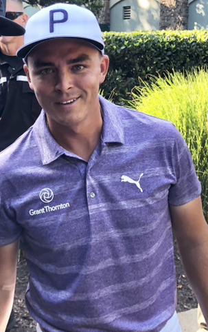 Rickie Fowler pada tahun 2018.