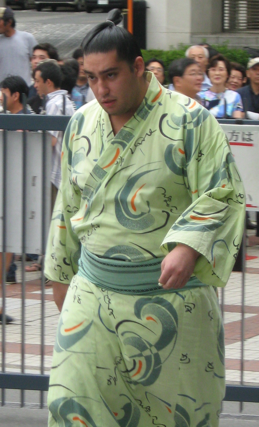 Kaisei while at the unsalaried ranks in September 2008