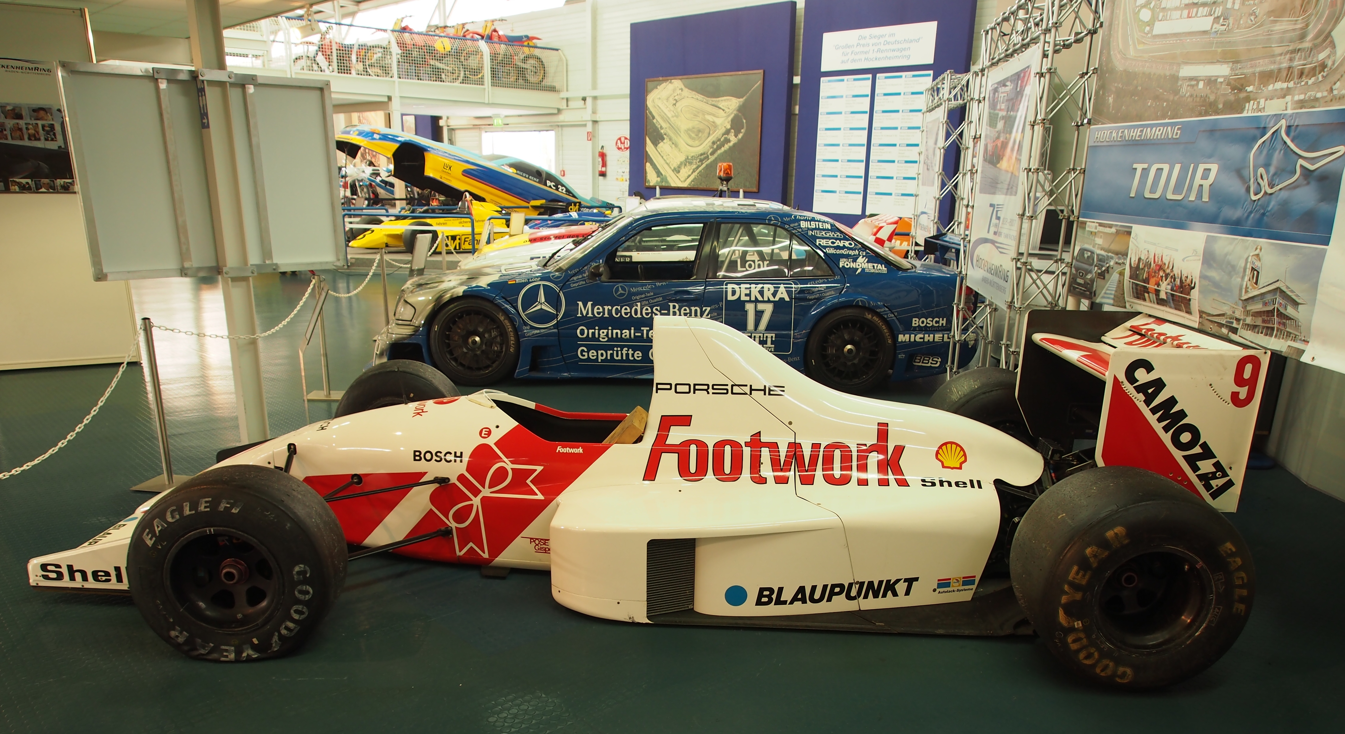 풋워크 A11C 포르쉐, 1991년.