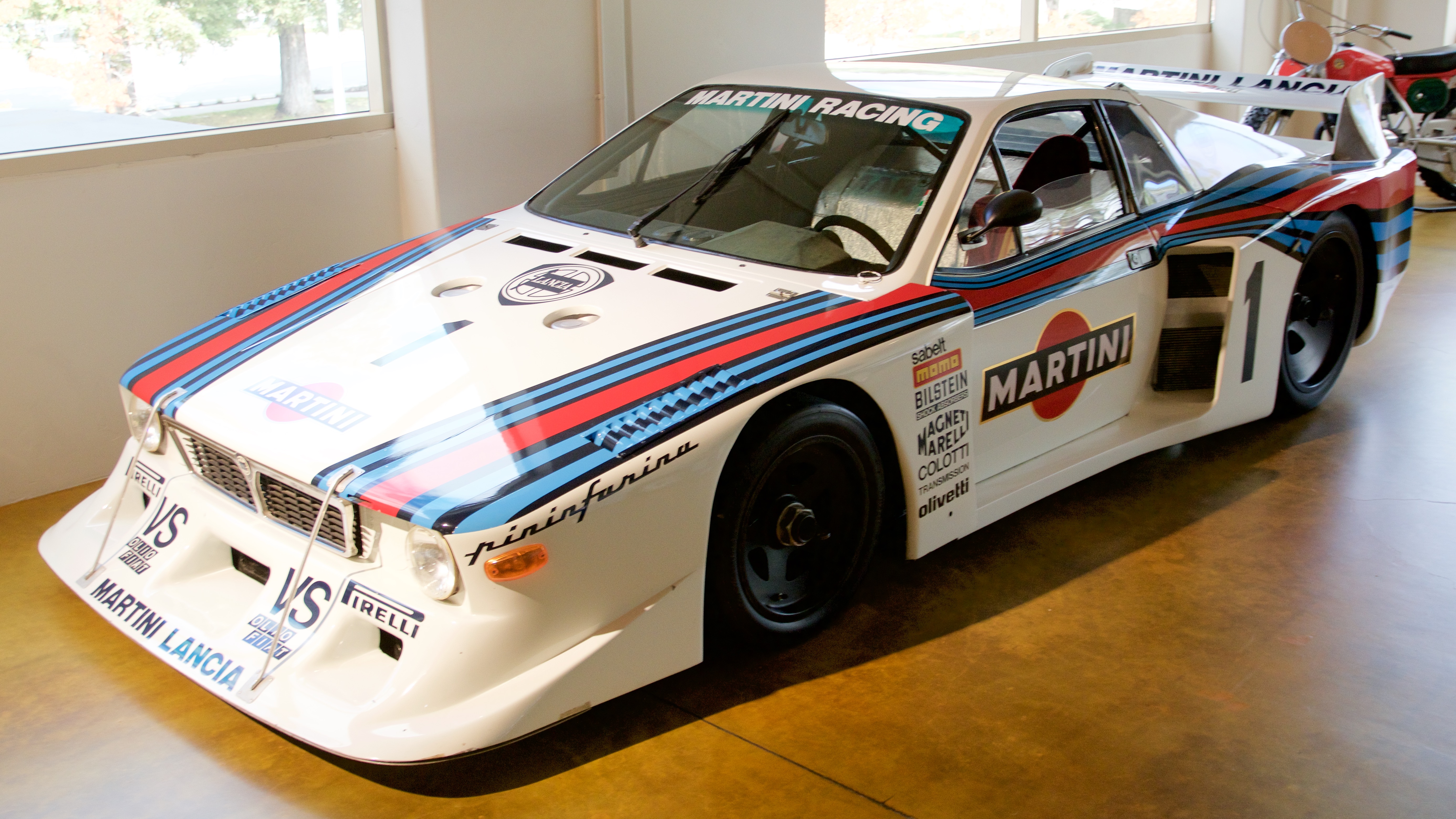 Chiếc Lancia Beta Monte Carlo (1981) mà Alboreto đã lái.