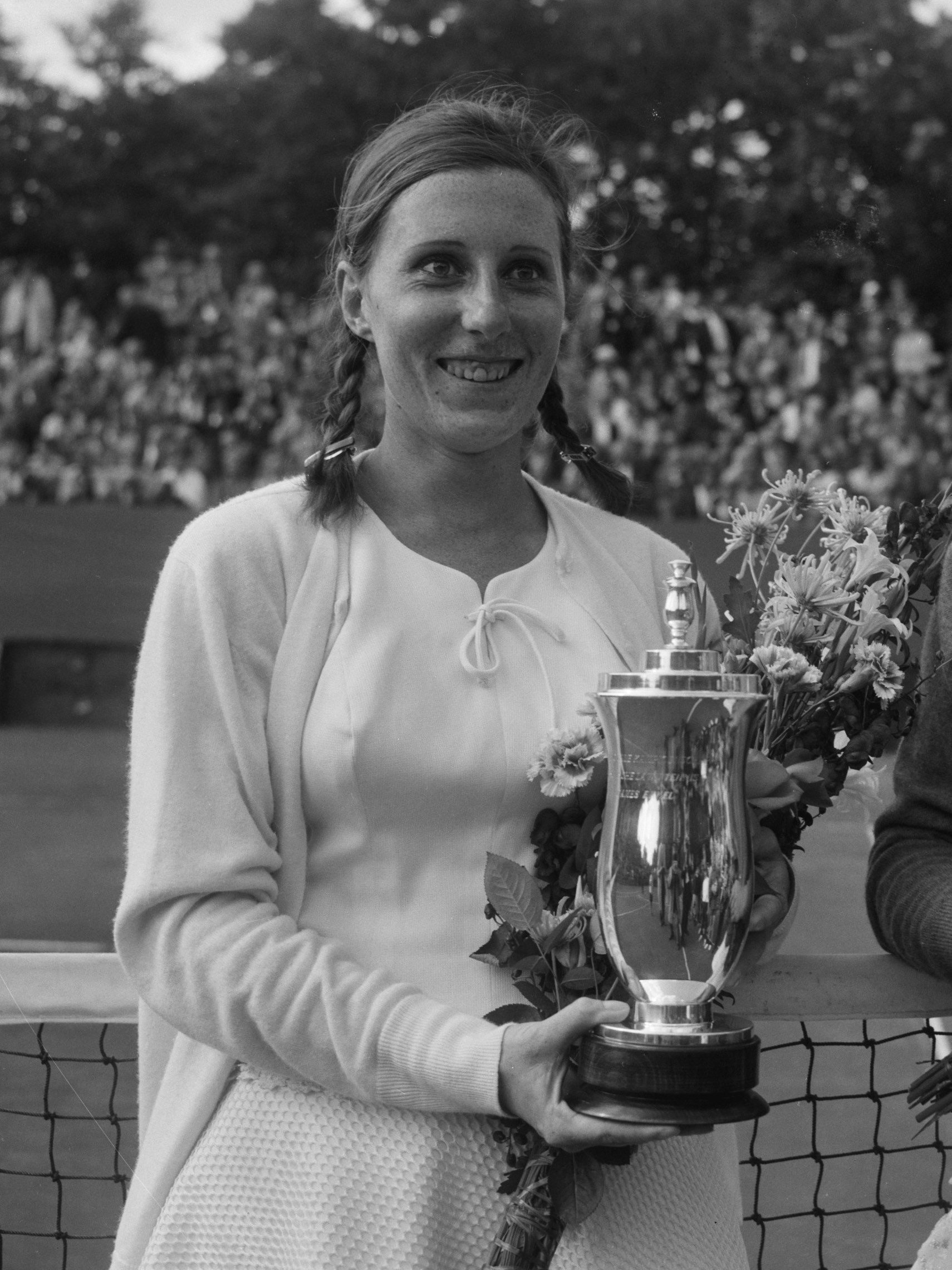 Françoise Dürr tại Hilversum, Hà Lan năm 1965.