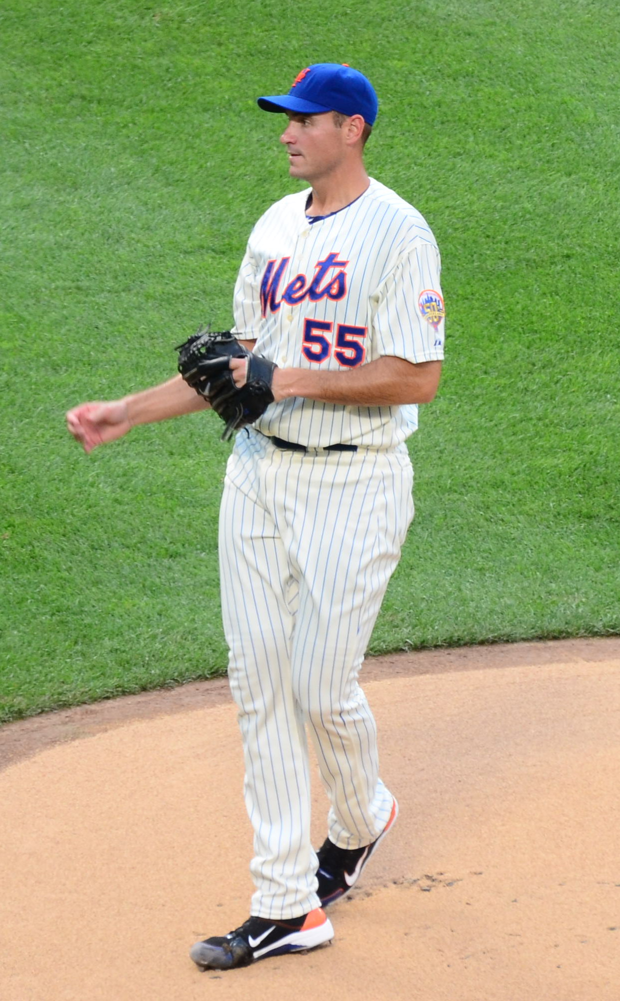 Young during his tenure with the New York Mets in 2012
