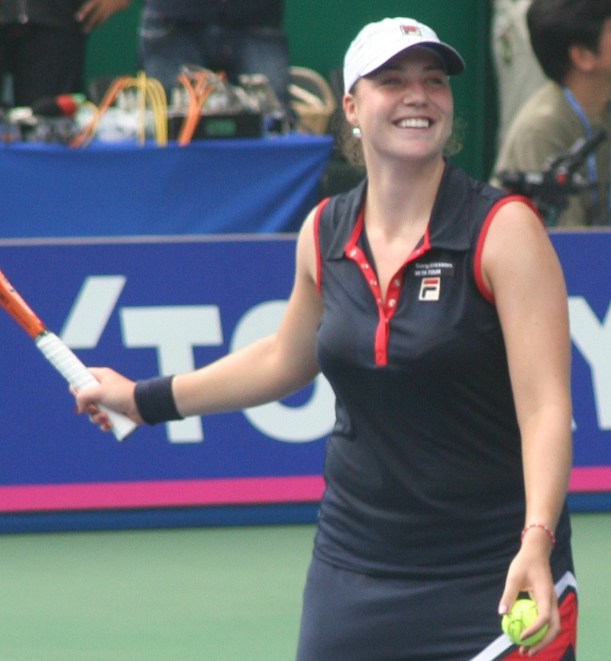 Kleybanova tại Giải quần vợt Toray Pan Pacific Mở rộng 2009.