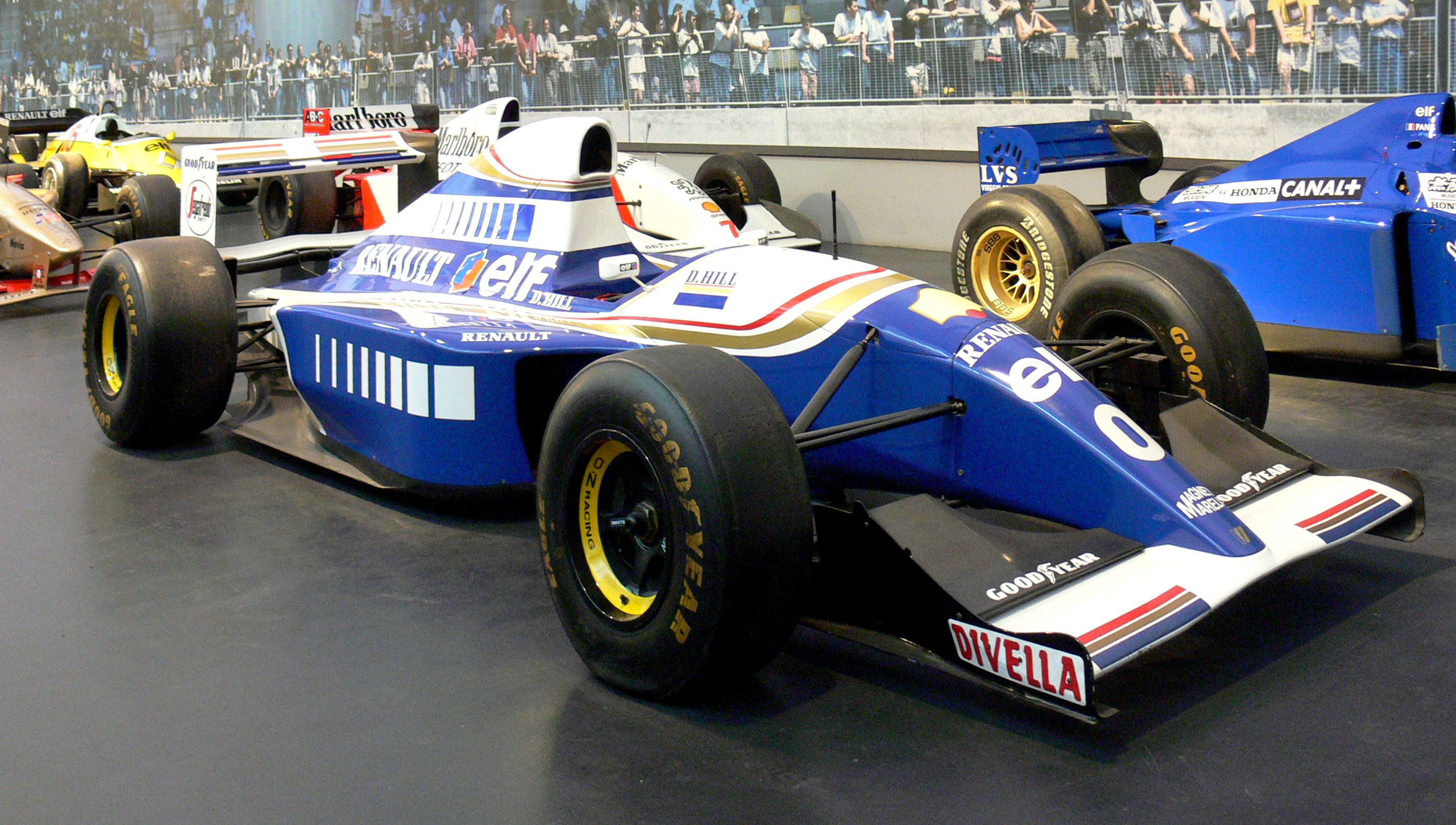 Williams FW15, sasis yang digunakan Alain Prost pada musim 1993.