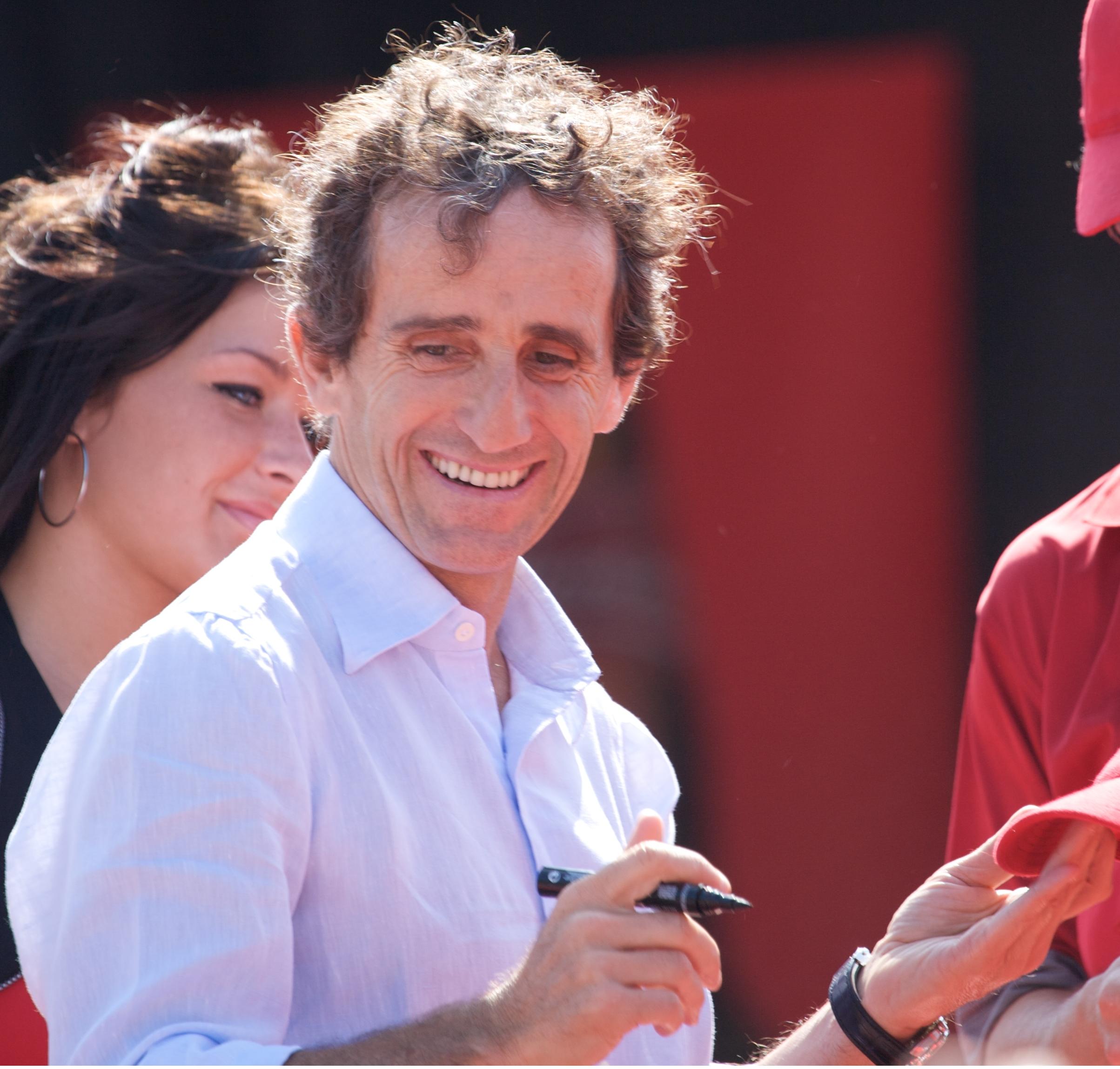 Alain Prost pada Grand Prix F1 Kanada 2008.