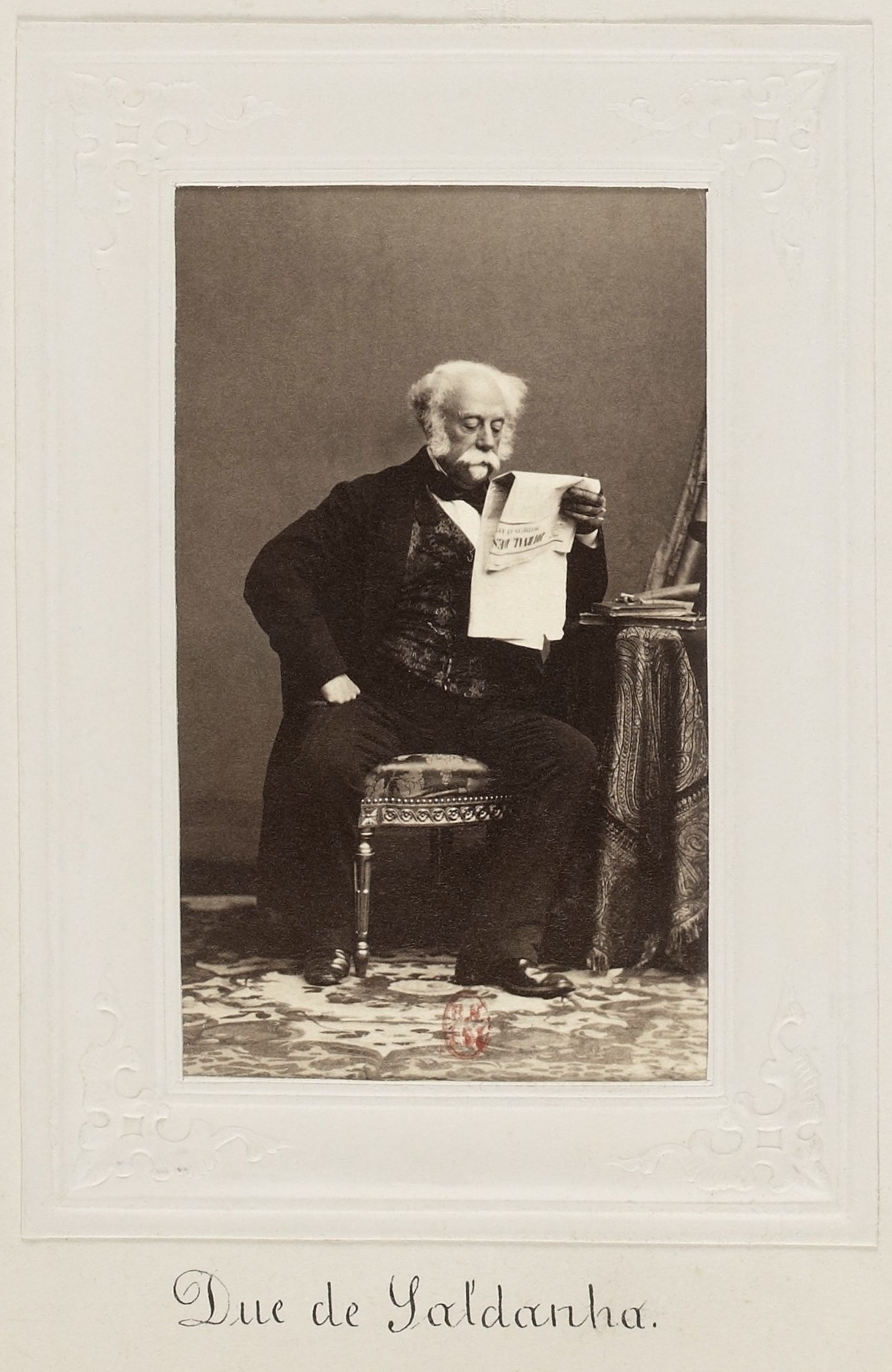 Duke of Saldanha, ca. 1870