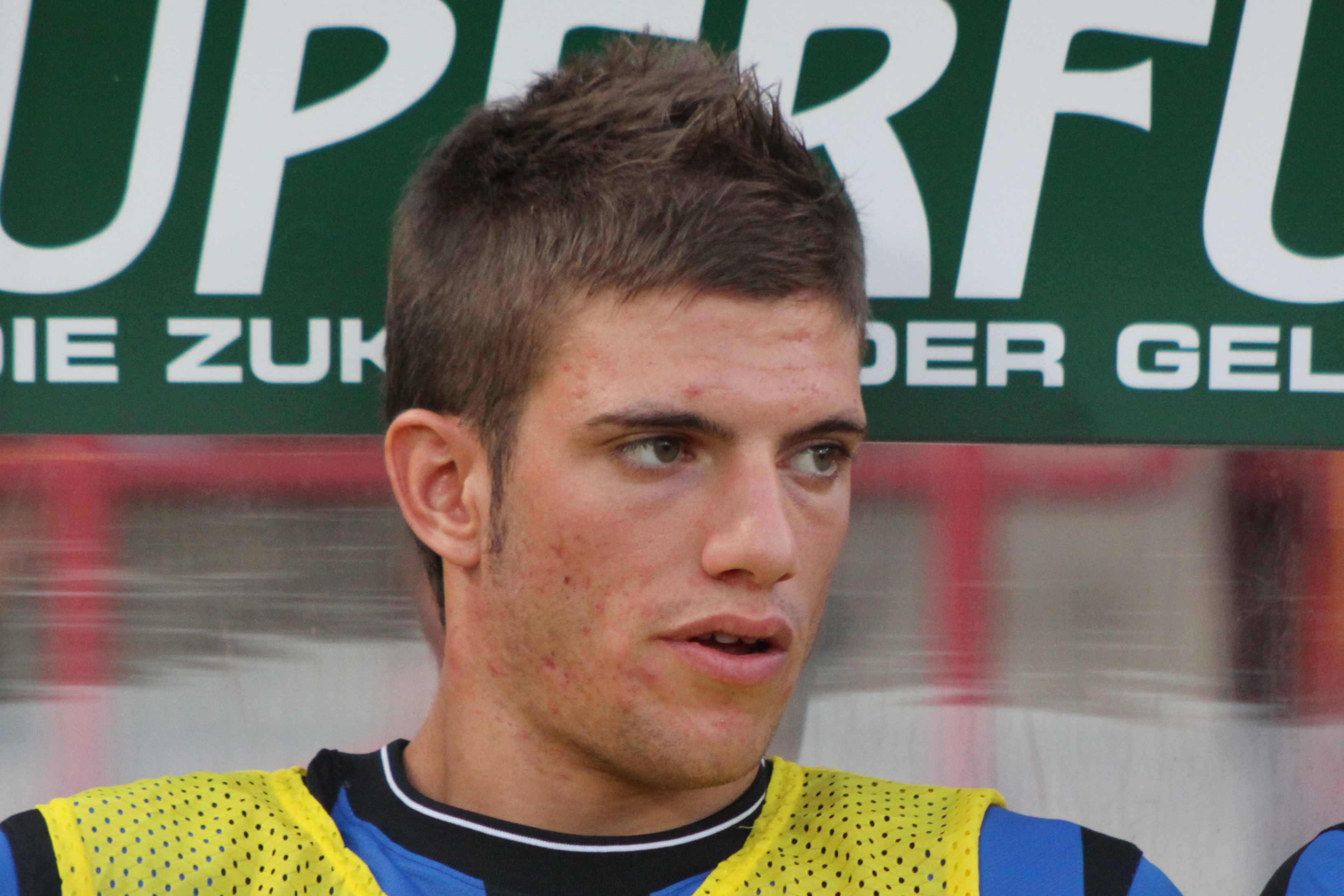 Santon trong màu áo Inter Milan (2009).
