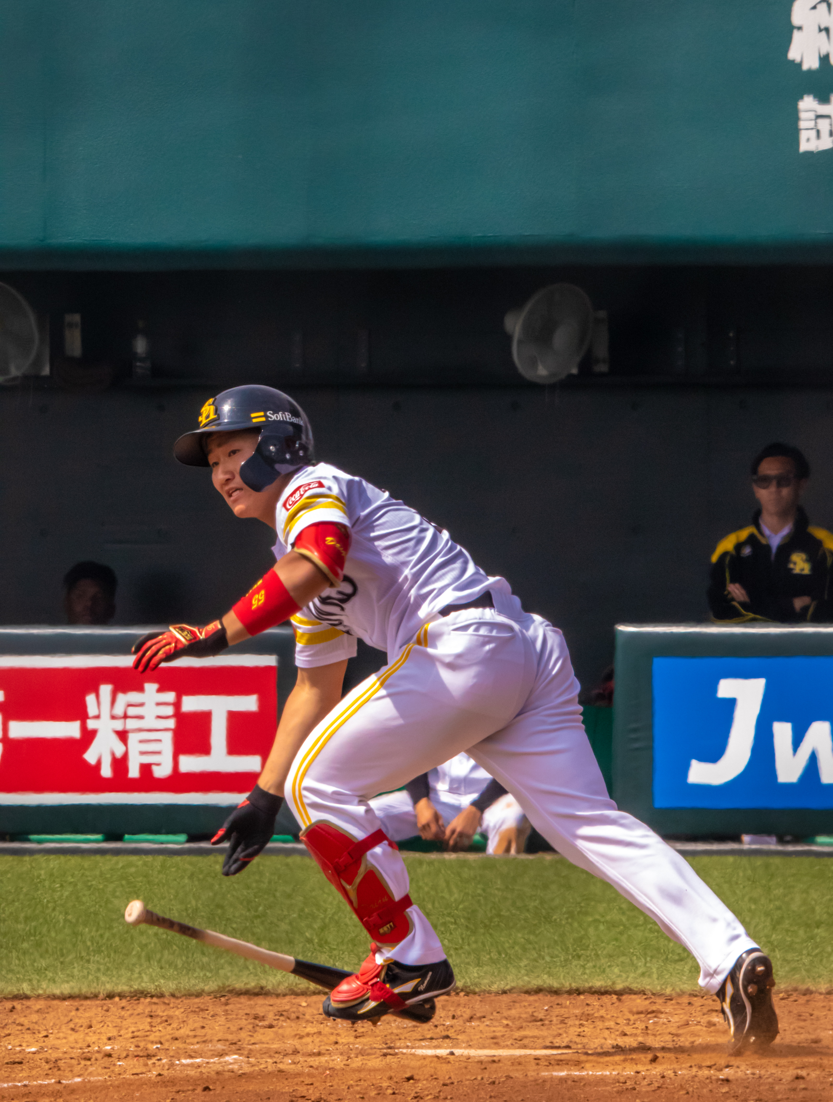 During his time with SoftBank Hawks (April 16, 2019, Tamahome Stadium Chikugo)