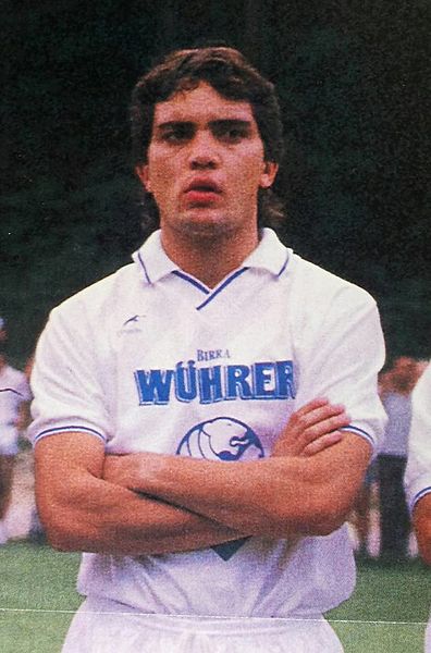 Branco playing for Brescia in 1986-87.