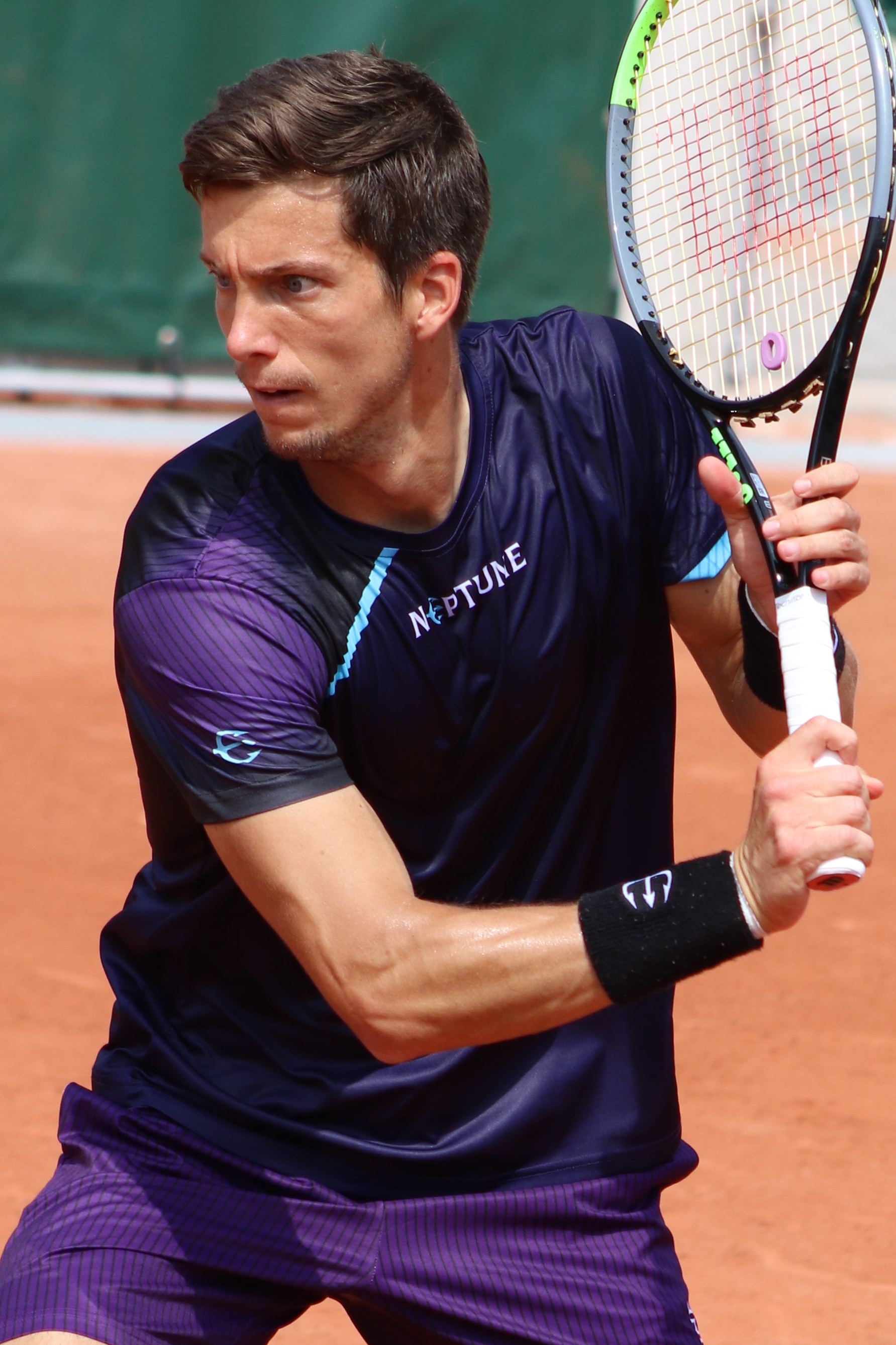Aljaž Bedene di Terbuka Perancis 2021.