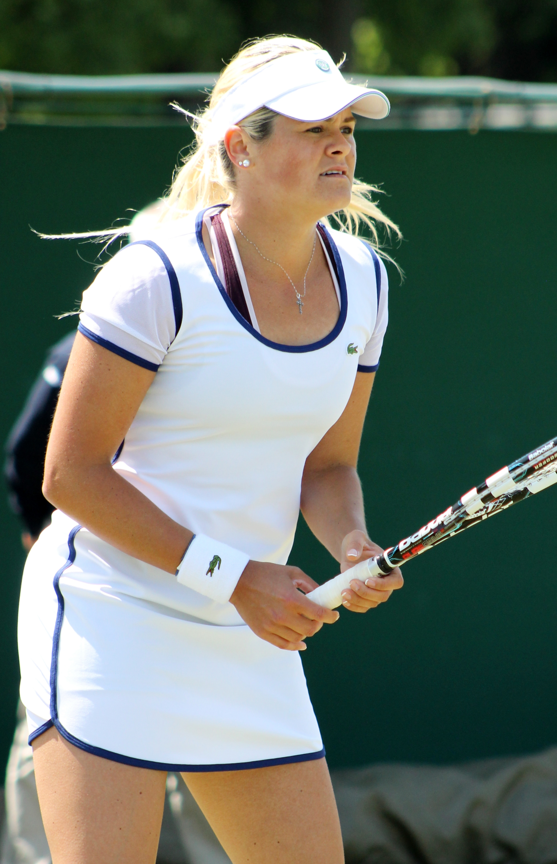 Wozniak in 2014, the year she underwent shoulder surgery.